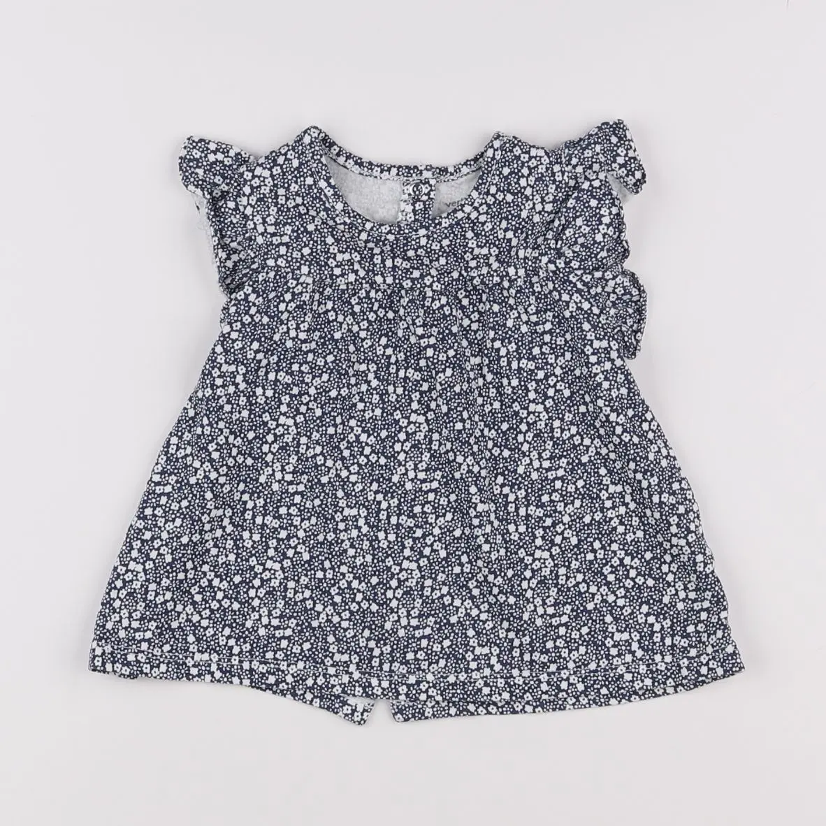 Robe bleu, blanc