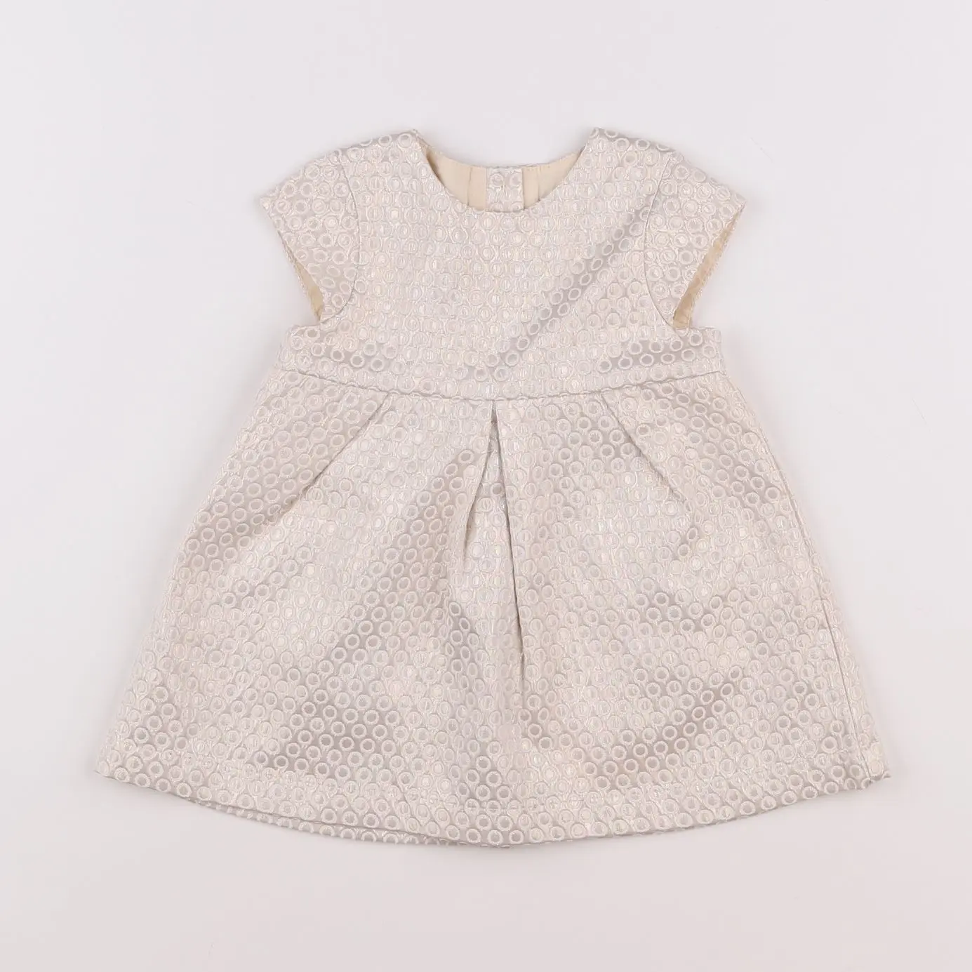 Robe argent, rose