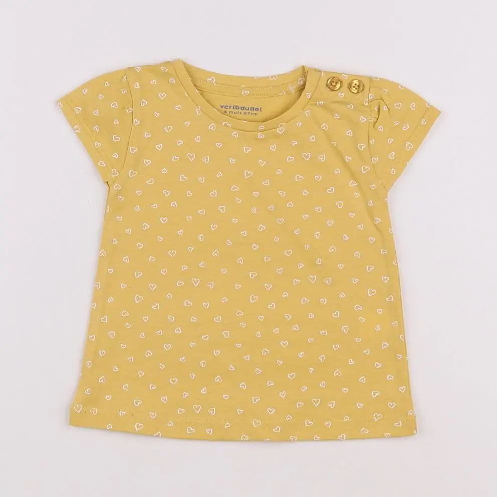 Tee-shirt jaune