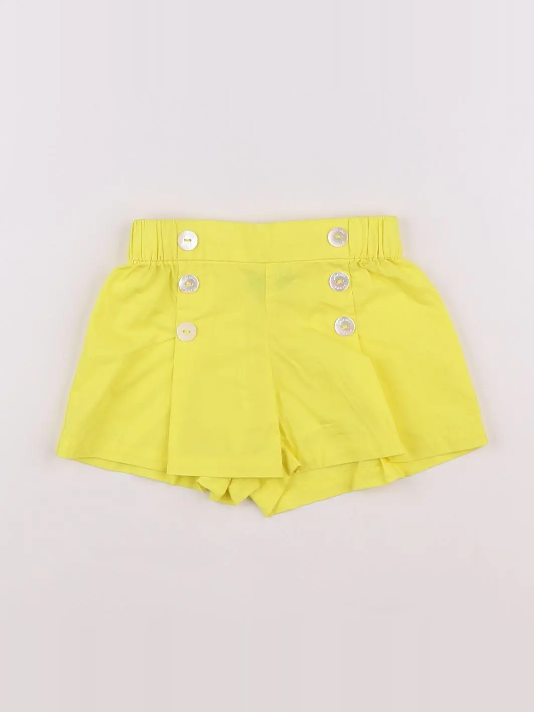 Short jaune