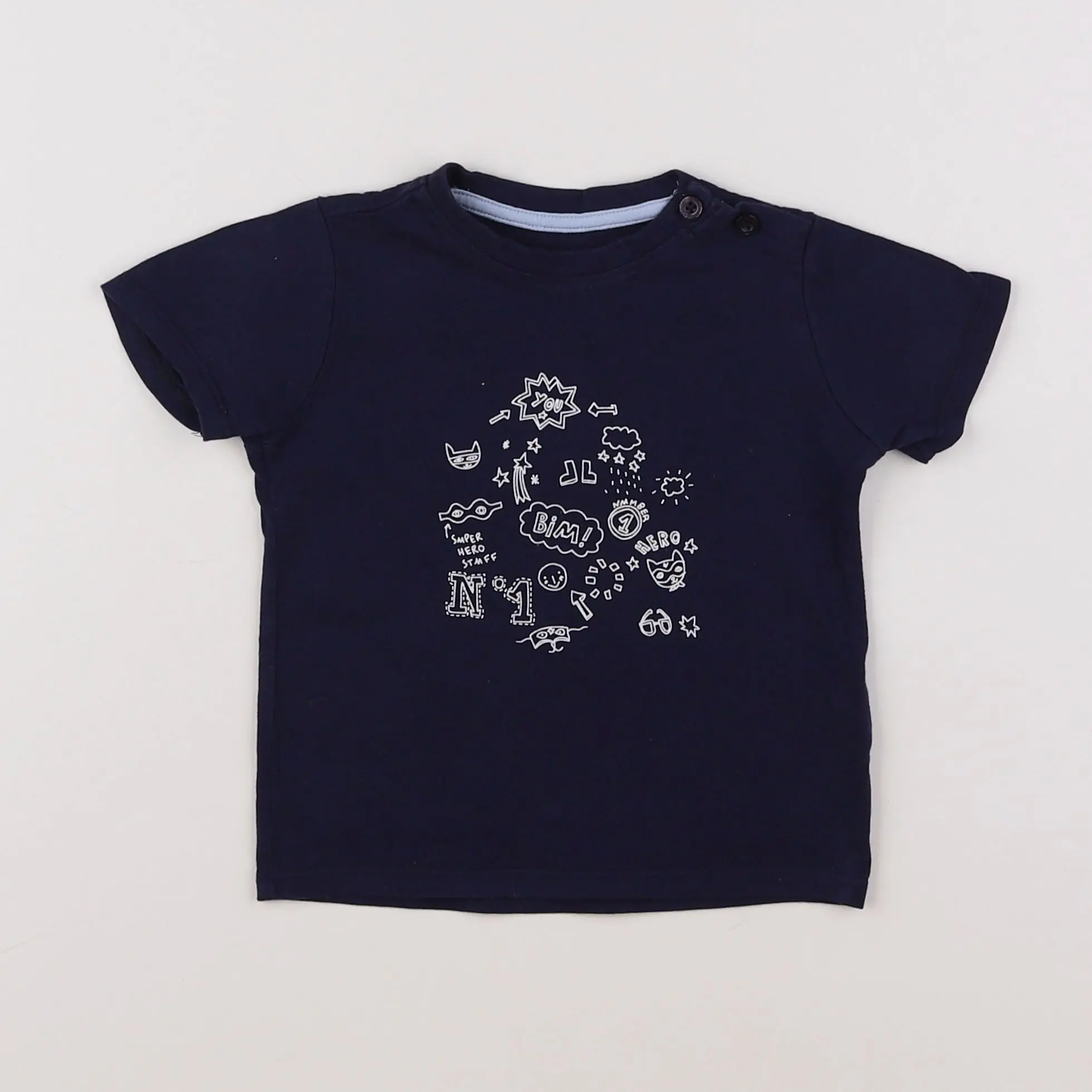 Tee-shirt bleu