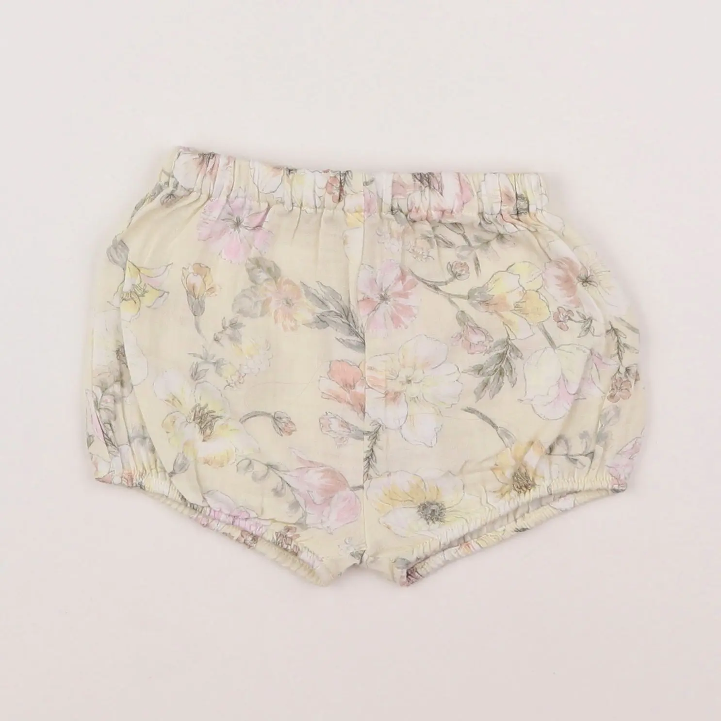 Short jaune