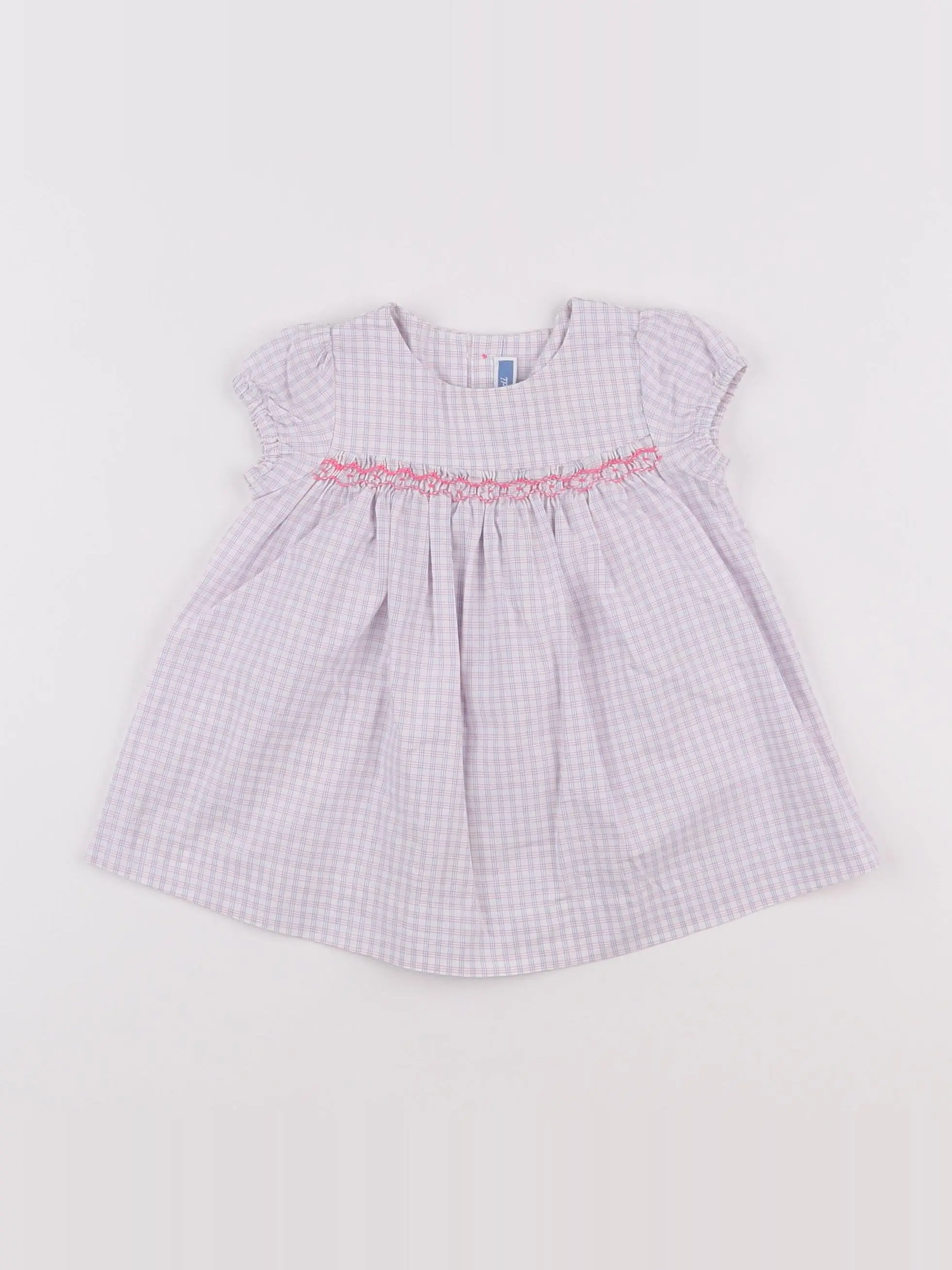 Robe blanc, bleu
