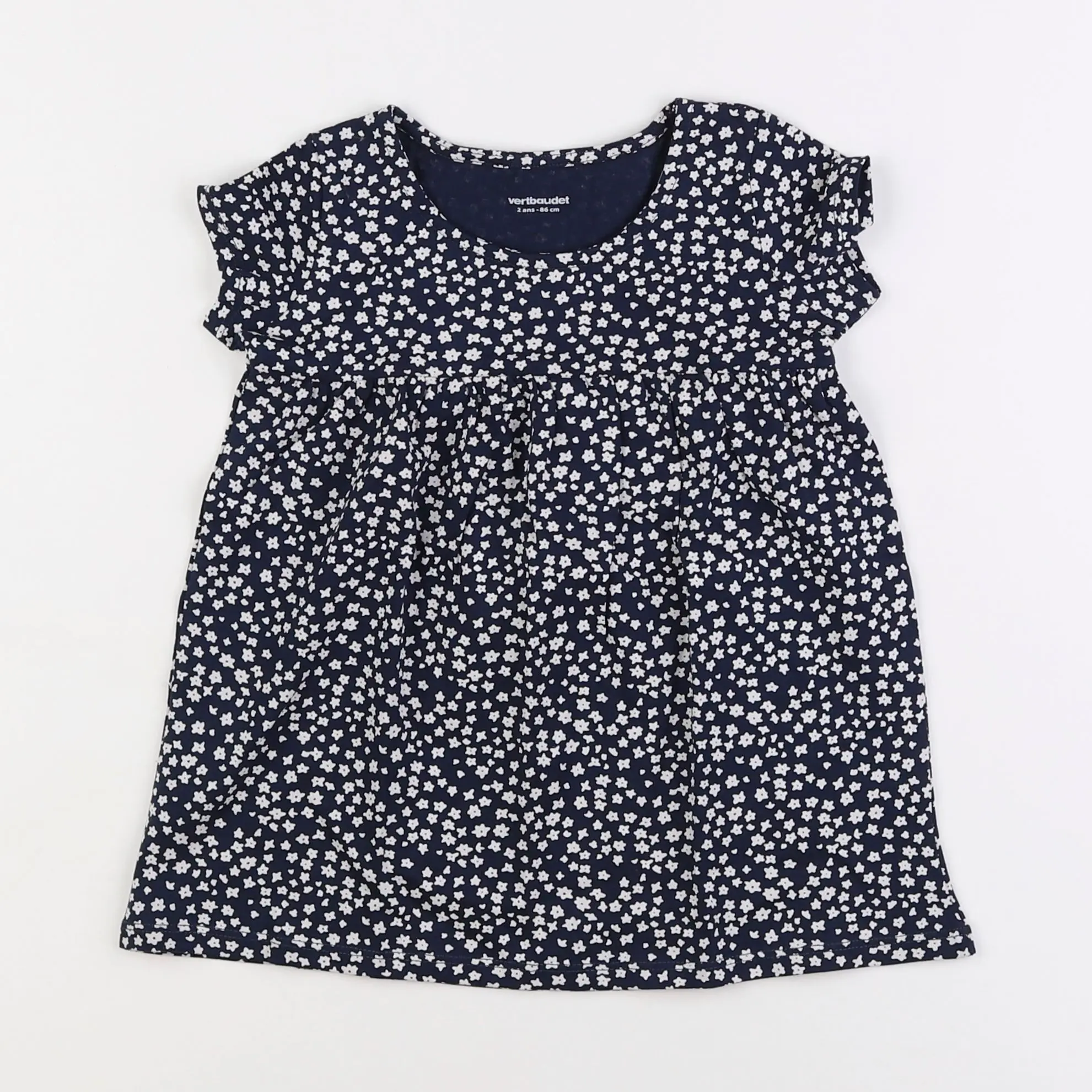 Robe bleu, blanc