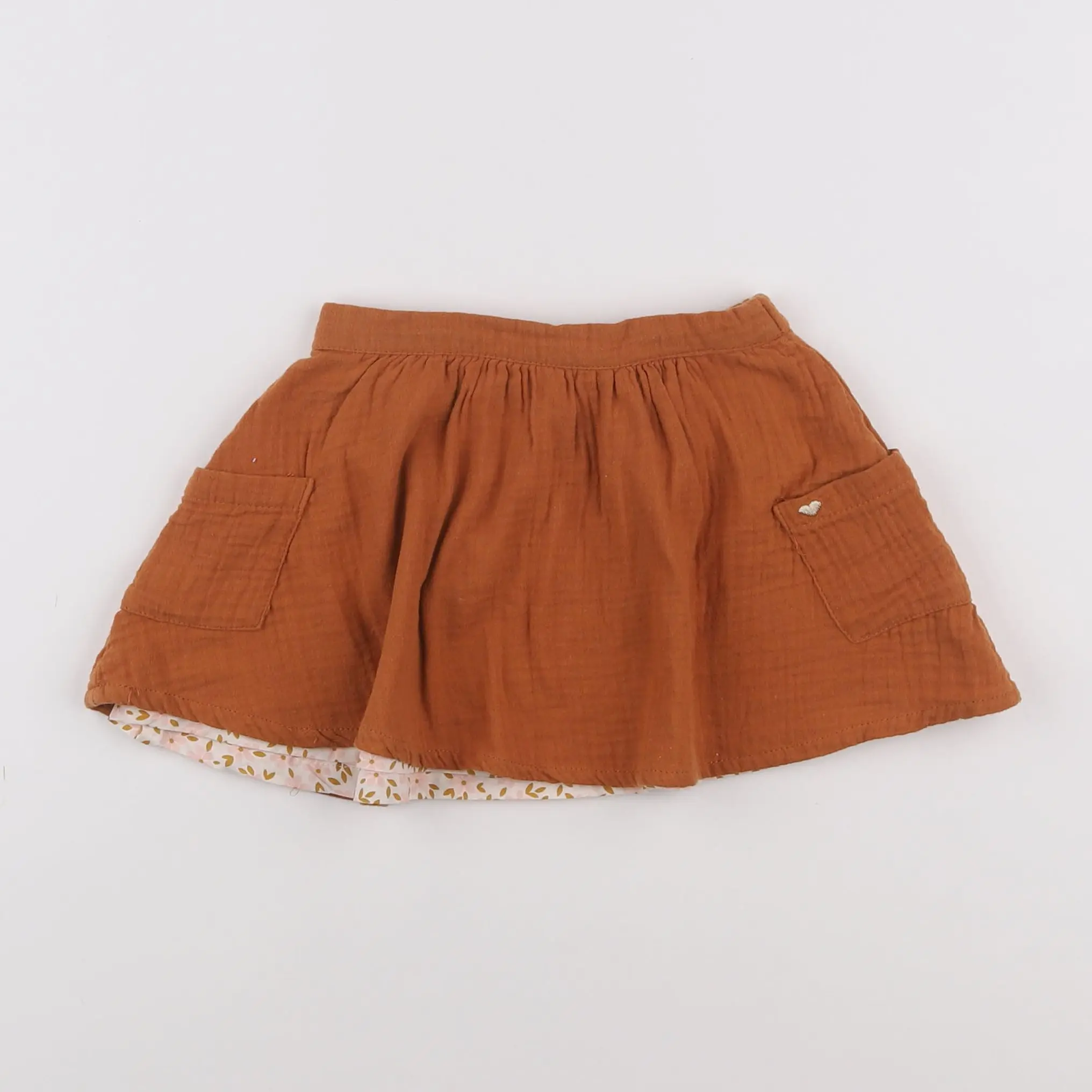 Jupe marron