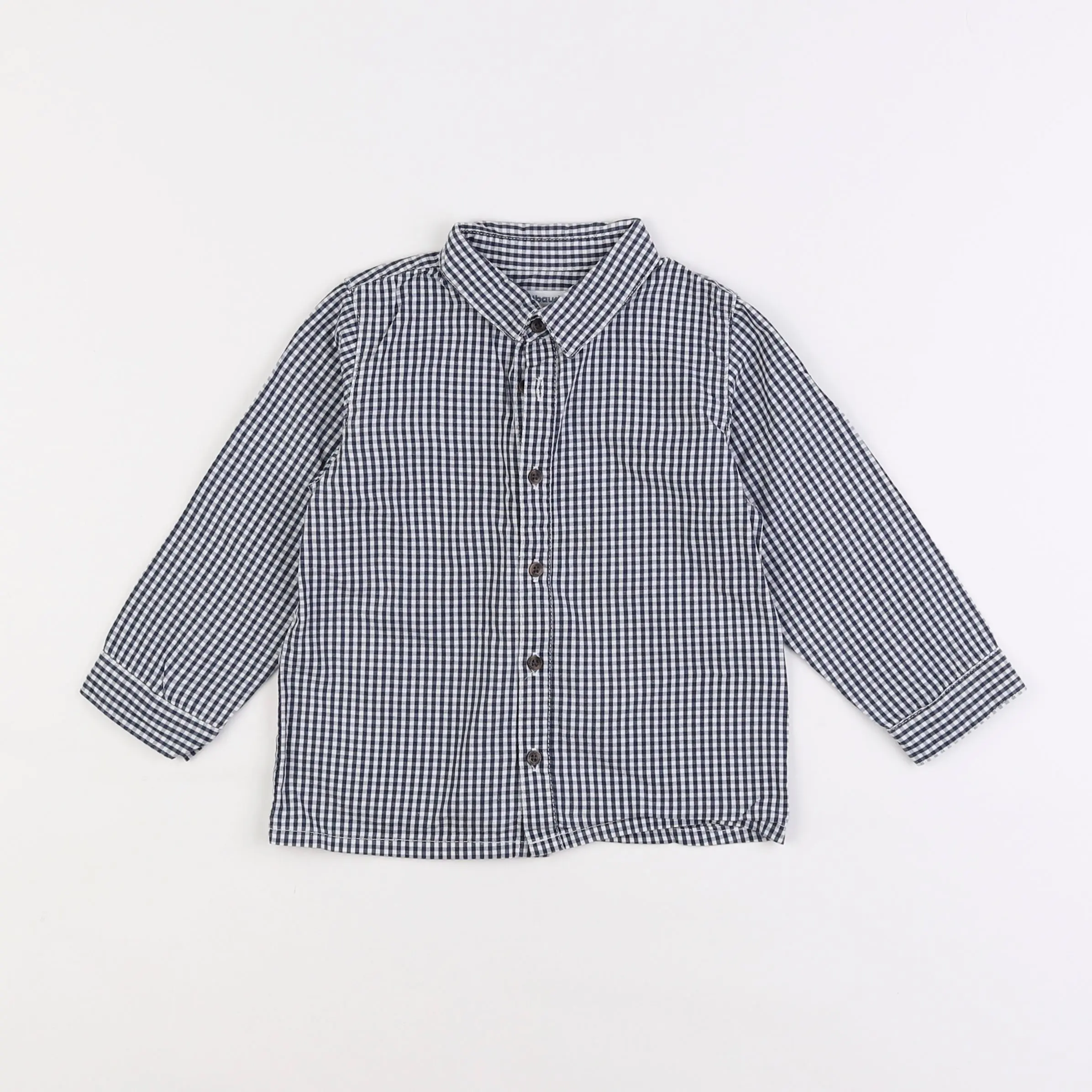 Chemise blanc, bleu