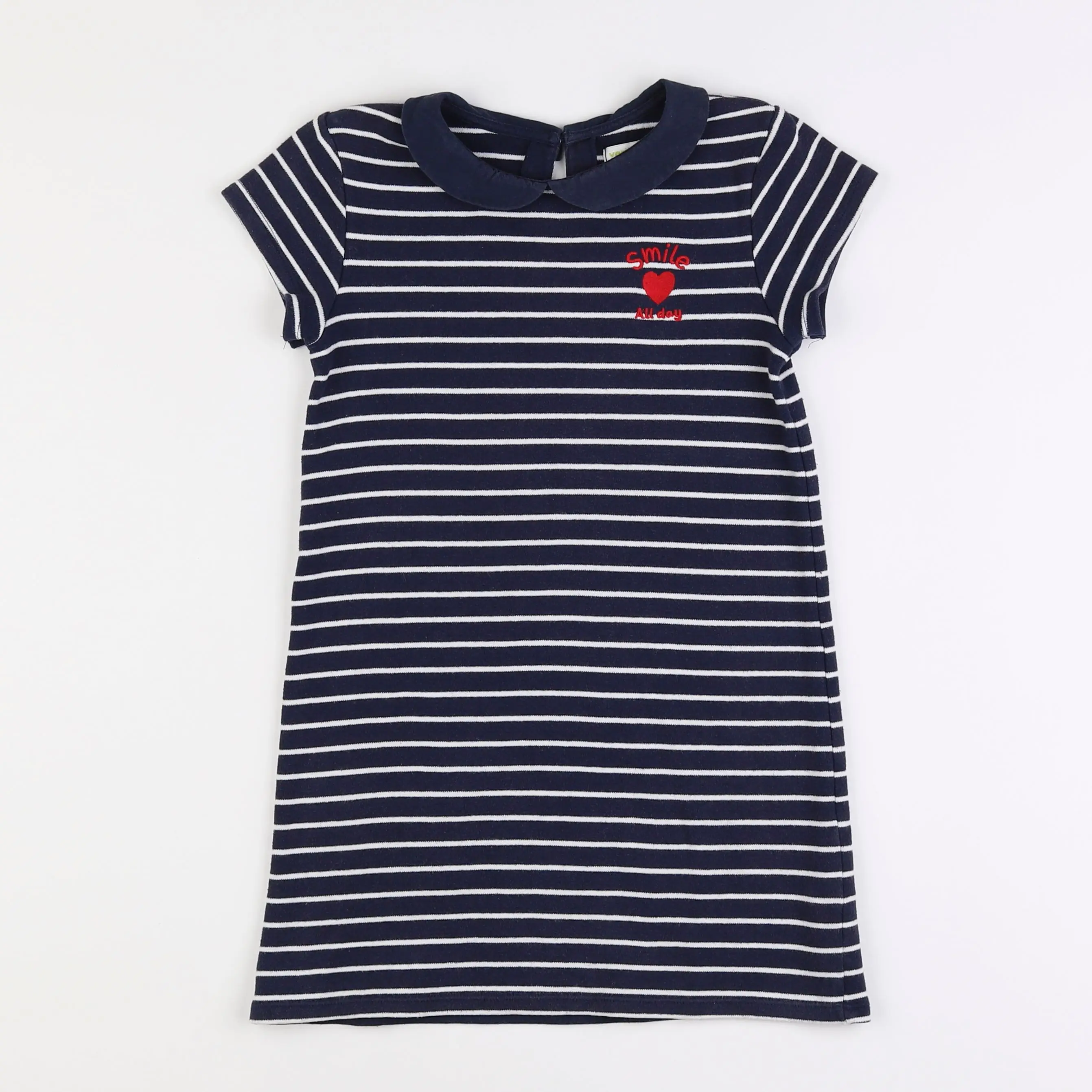 Robe bleu, blanc