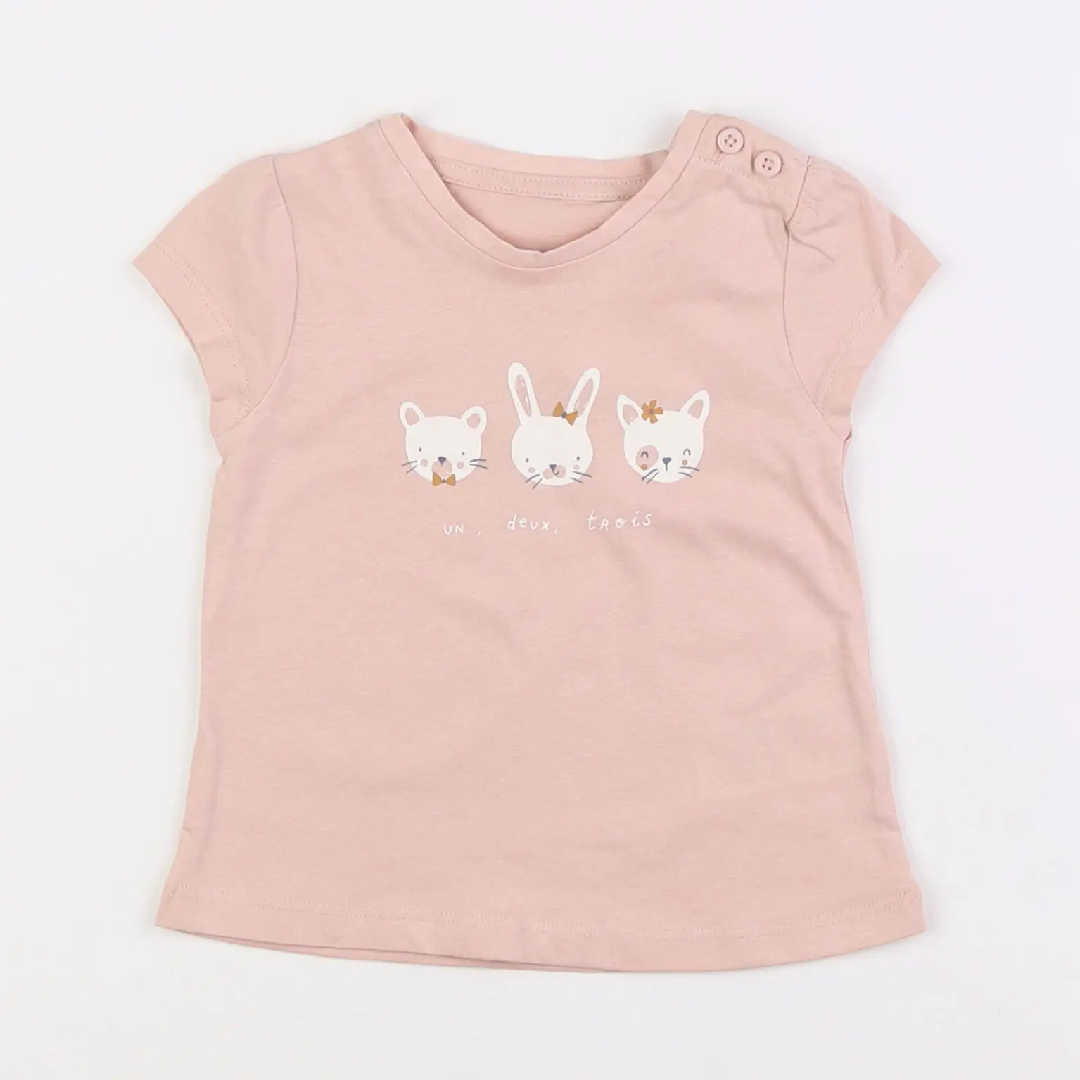 Tee-shirt rose