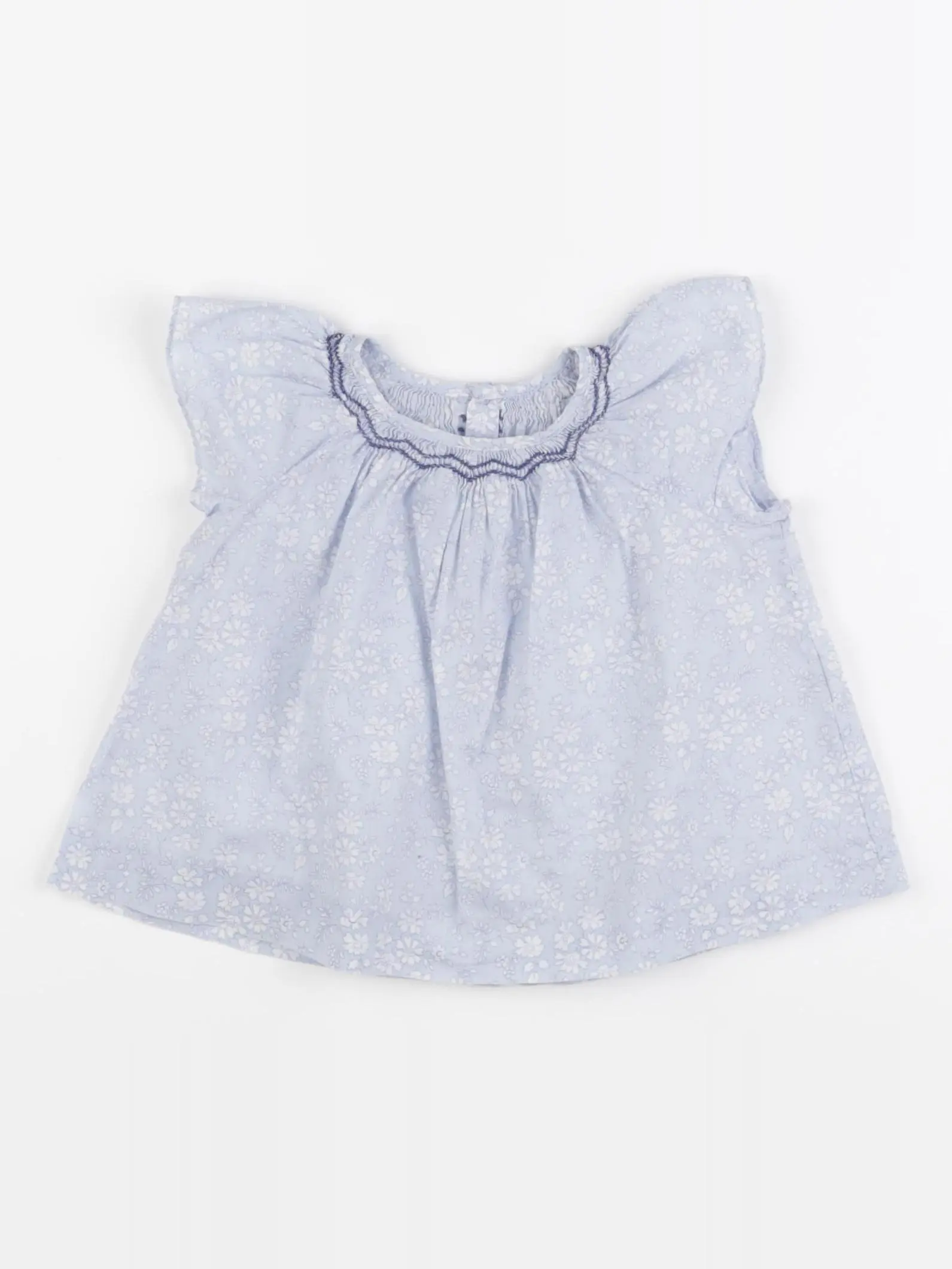 Blouse bleu