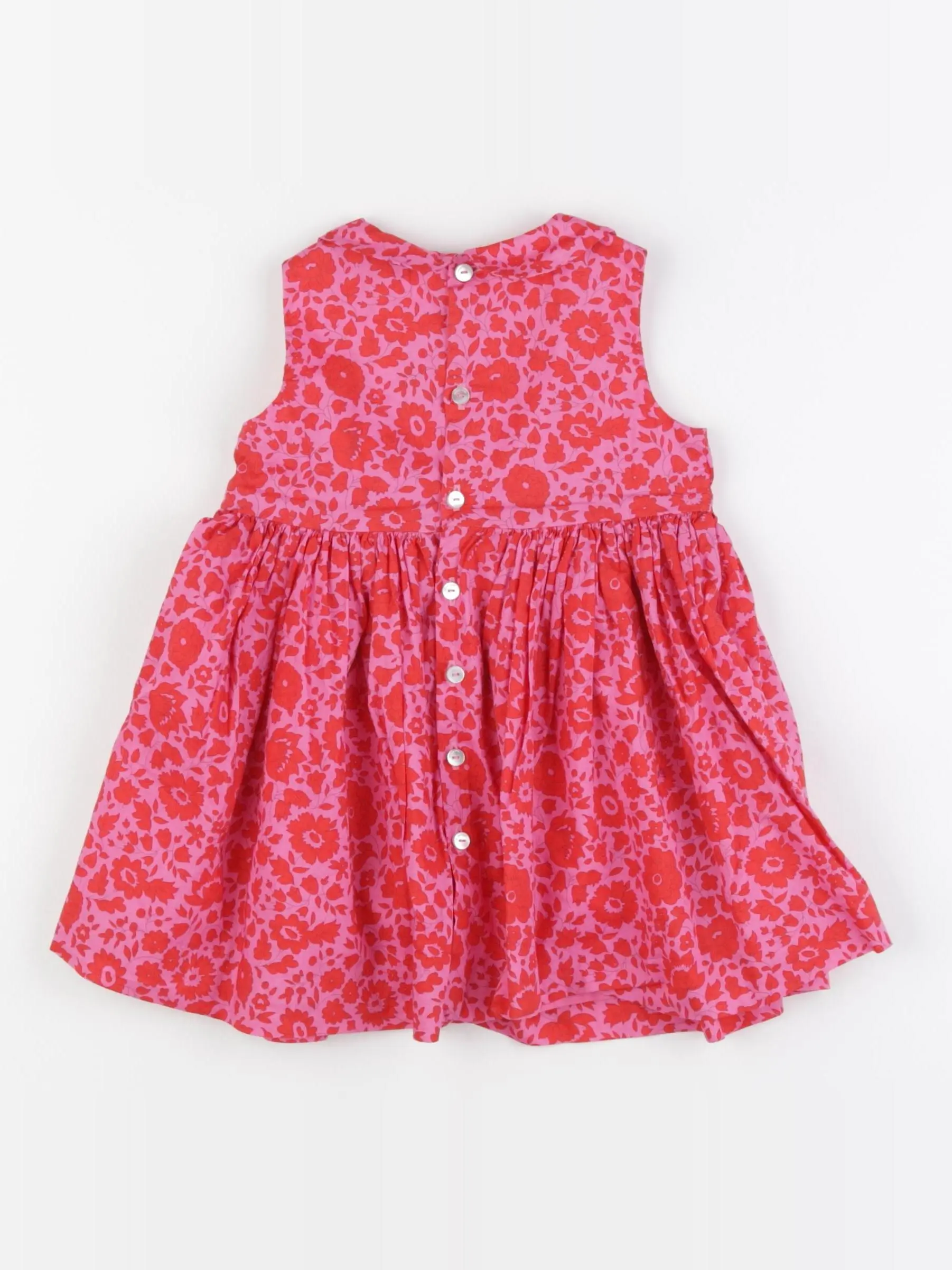 Robe liberty rose, rouge - Image 2