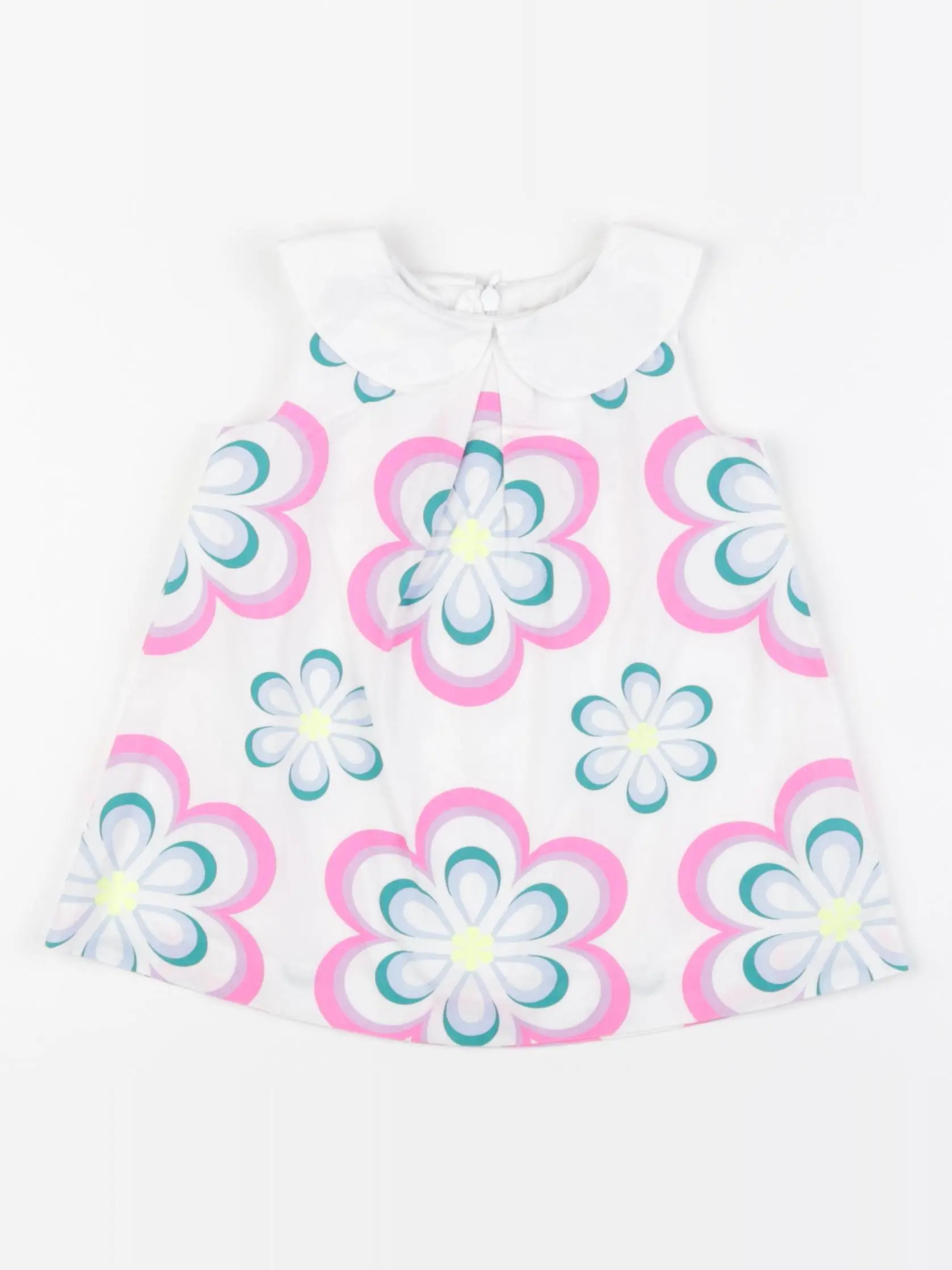 Robe blanc, rose