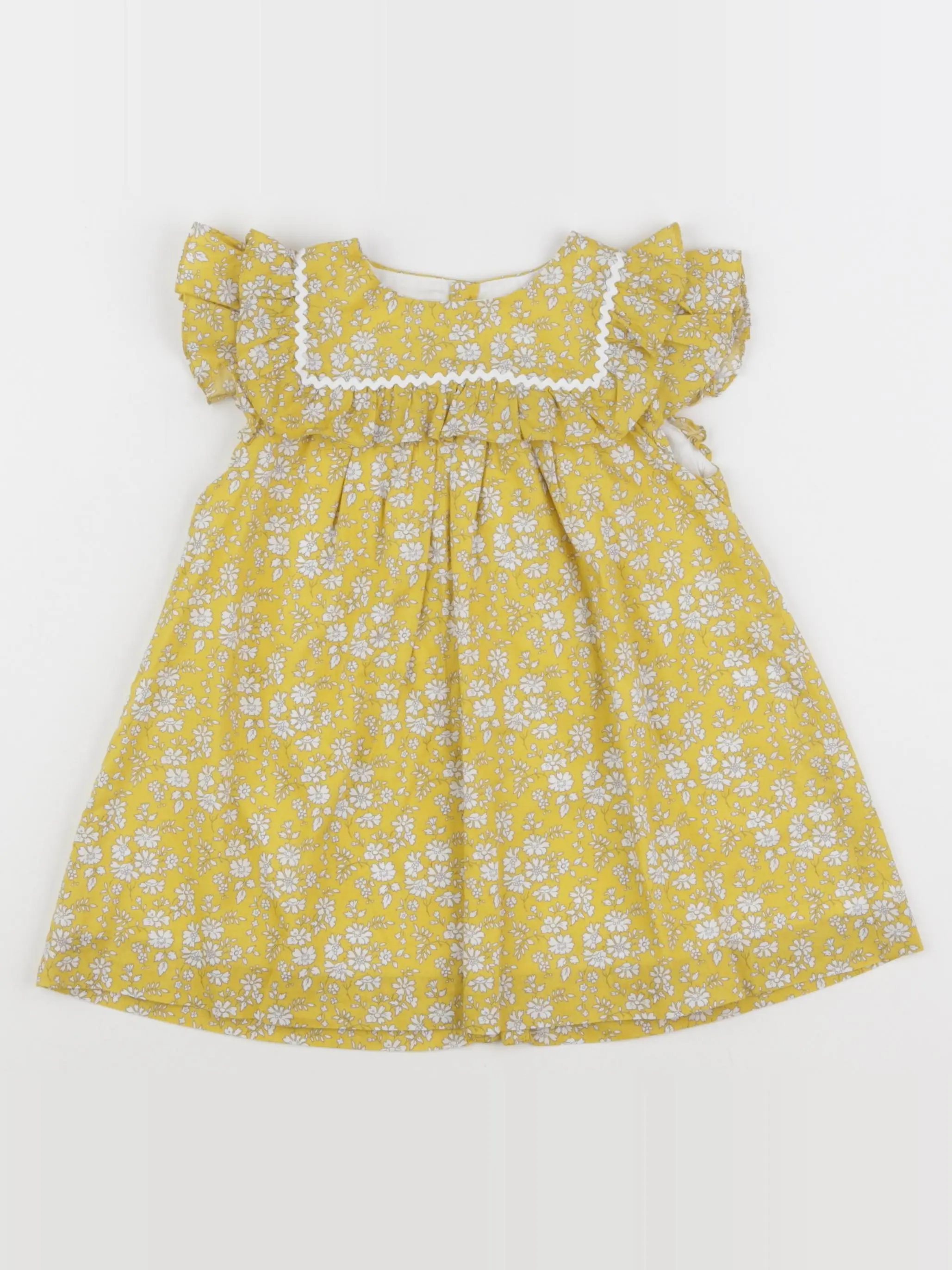 Robe liberty jaune