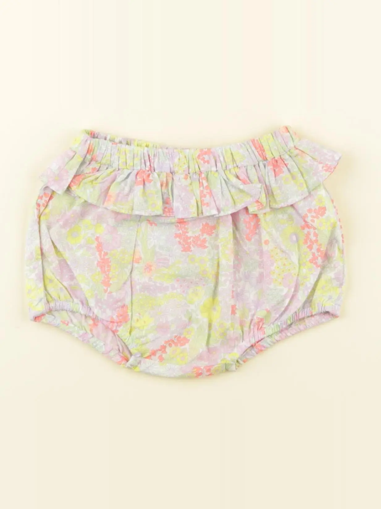 Bloomer volants au dos, liberty multicolore