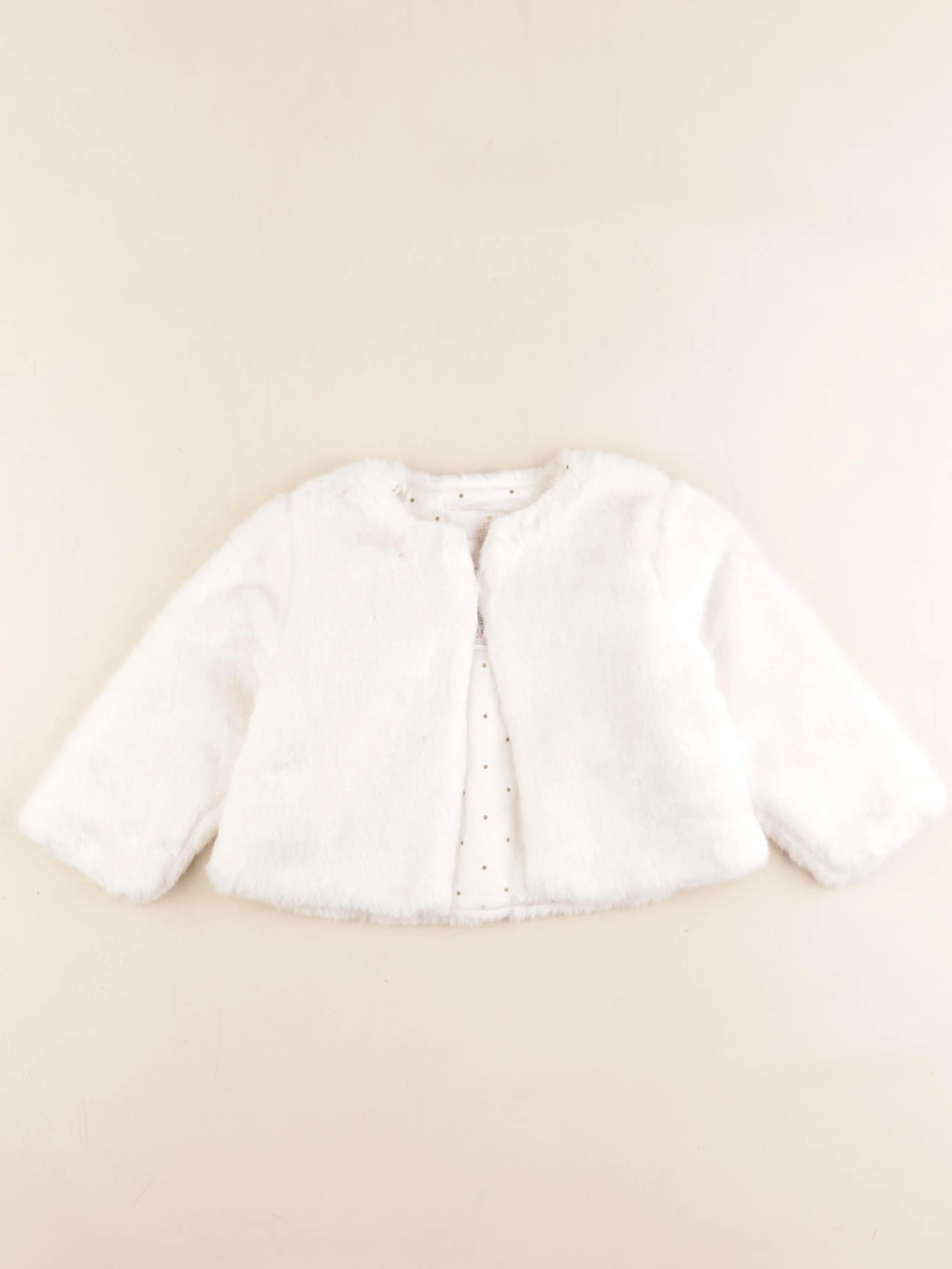 Veste doublé blanc