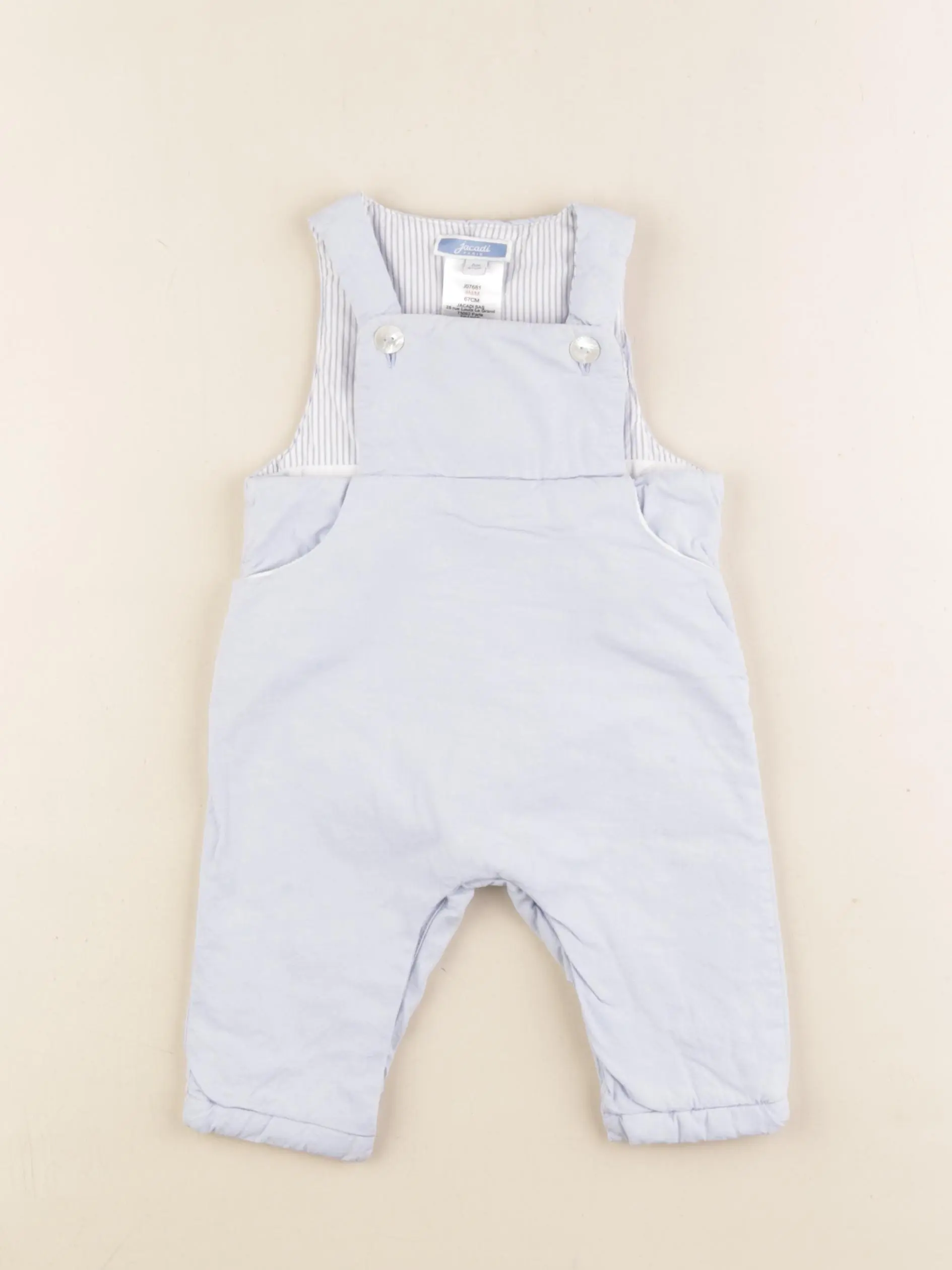 Salopette bleu
