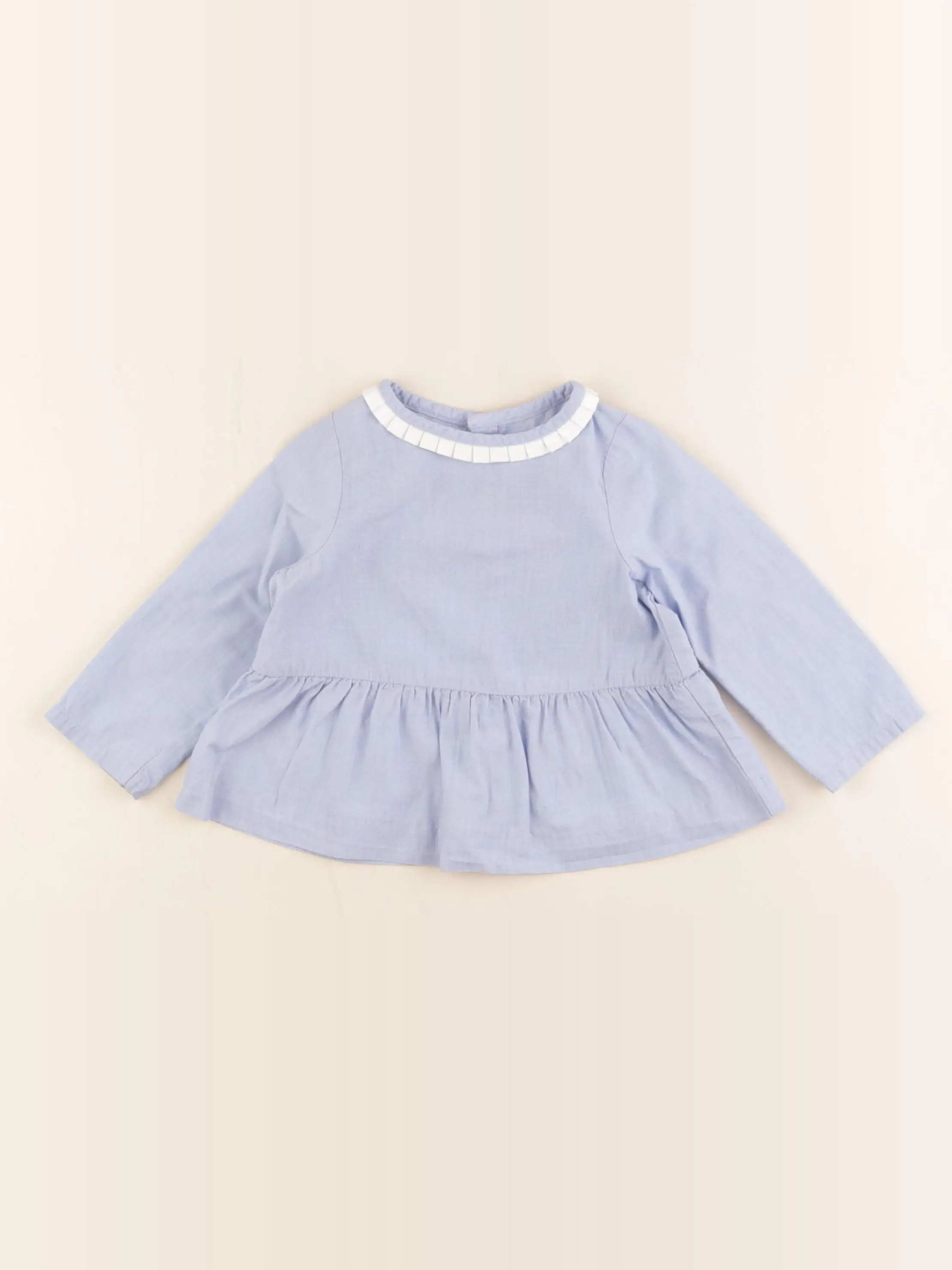 Blouse bleu