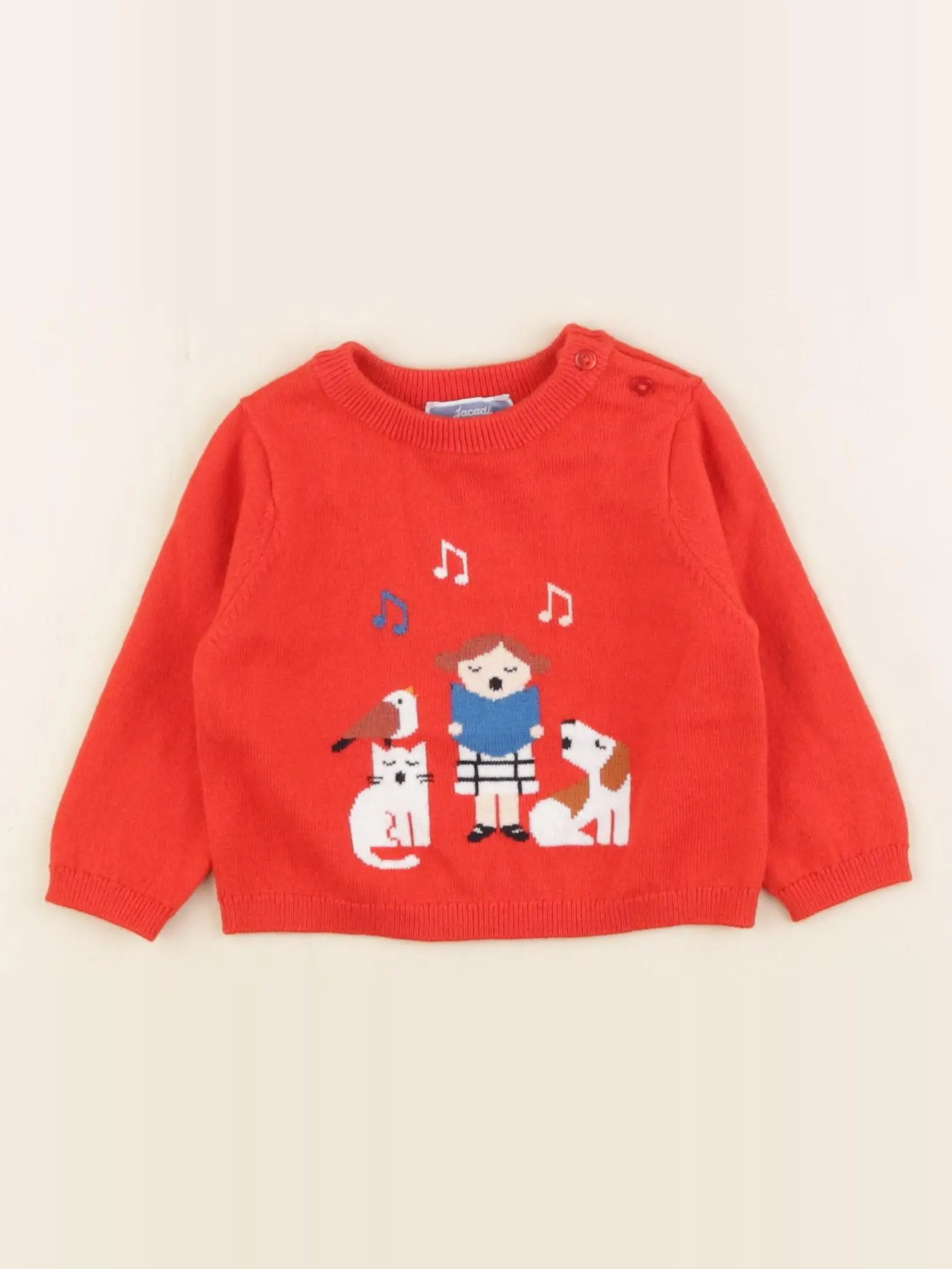Pull rouge
