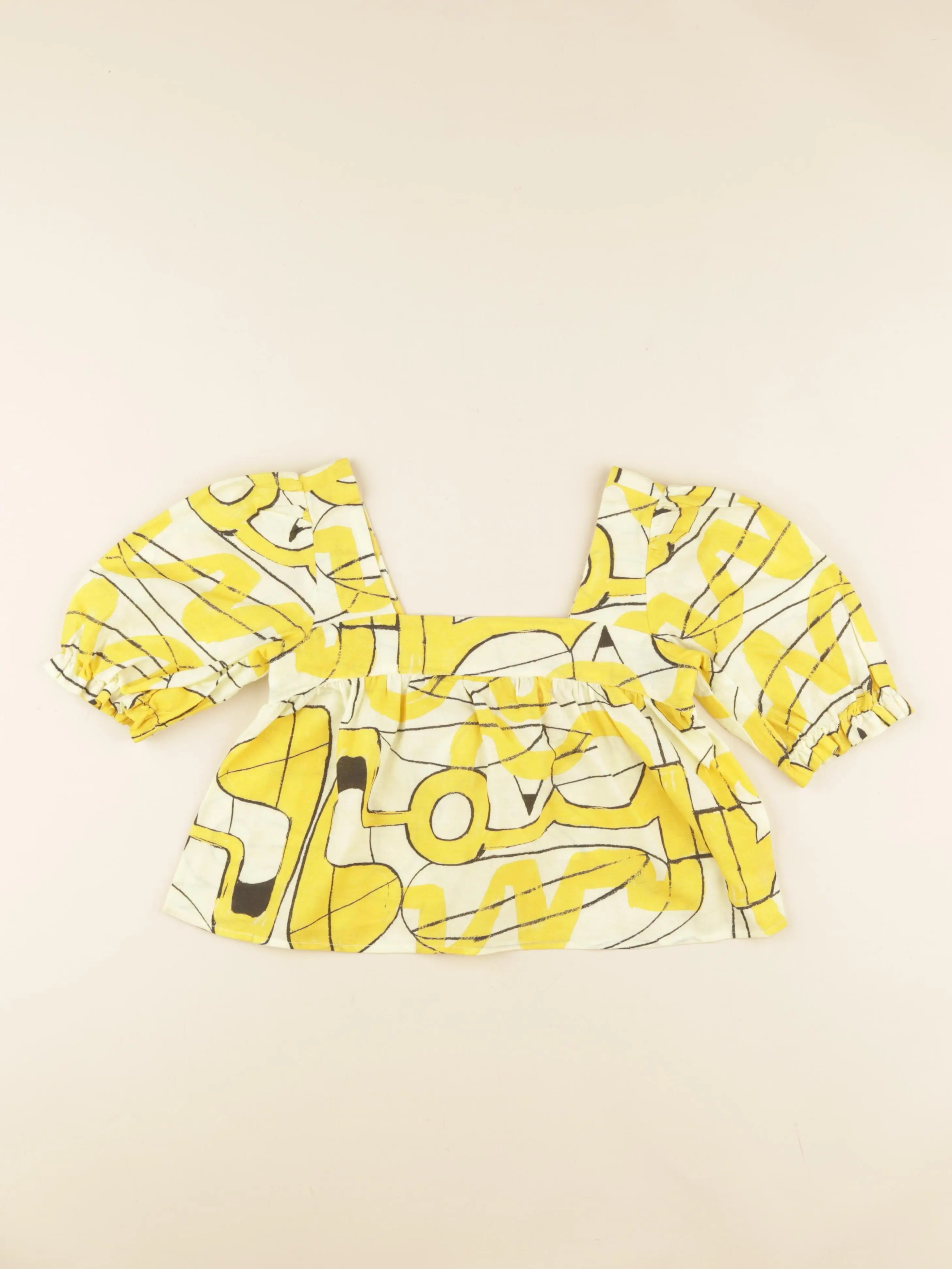 Blouse jaune