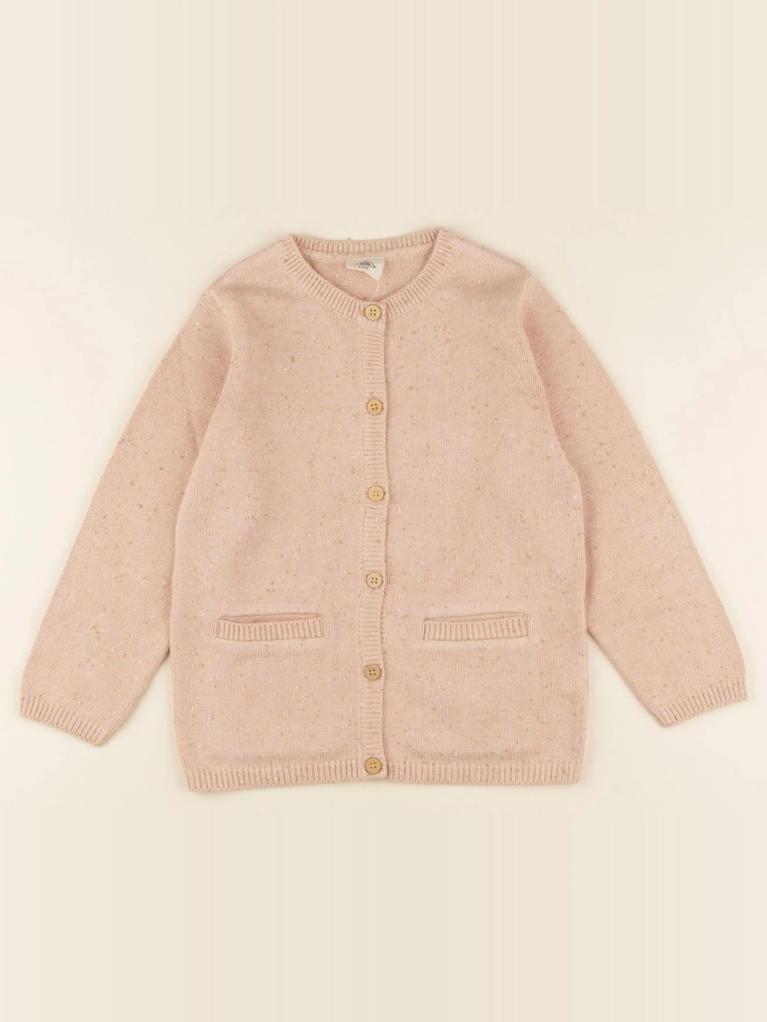 Gilet victorine amande