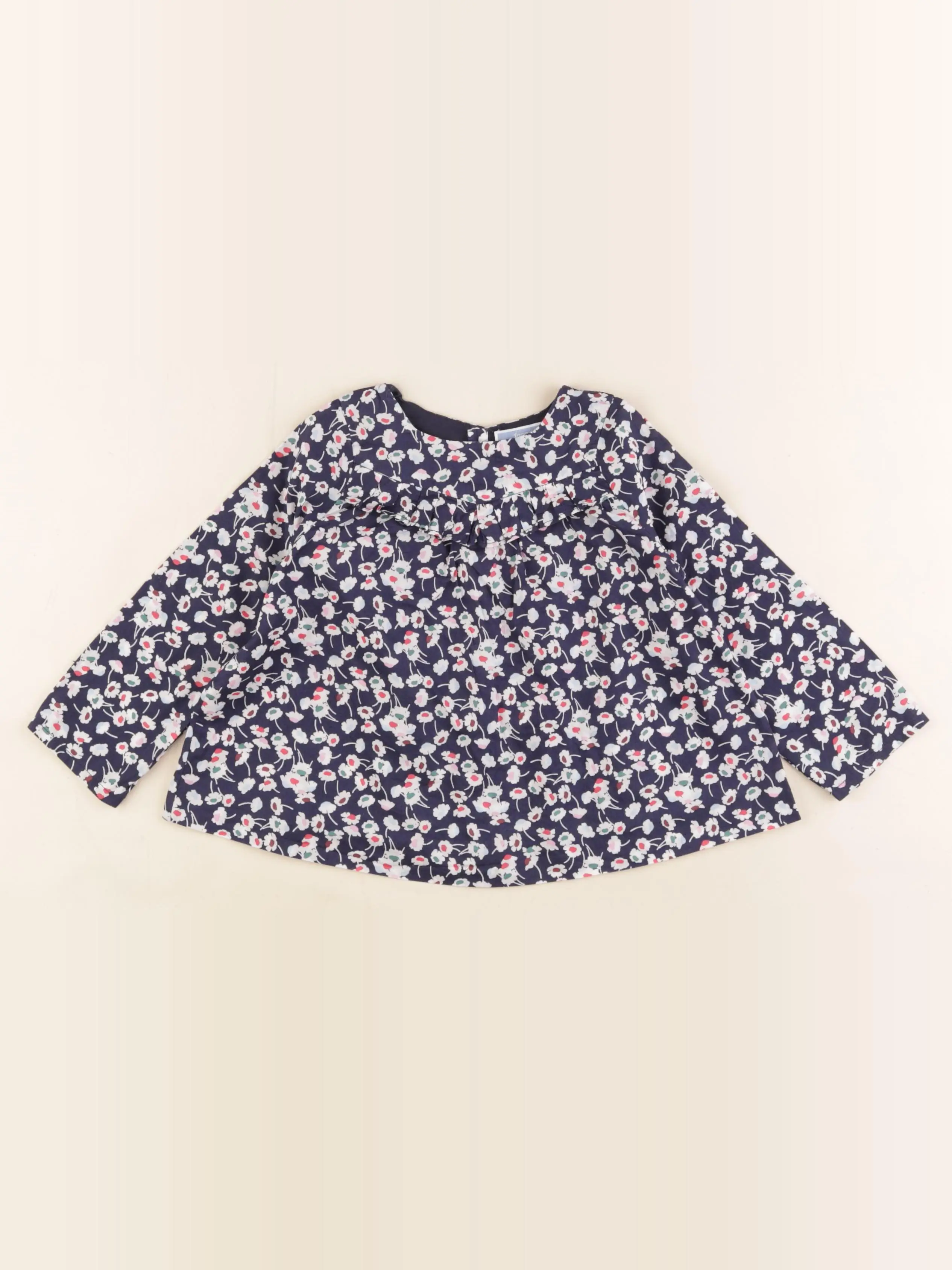 Blouse liberty bleu