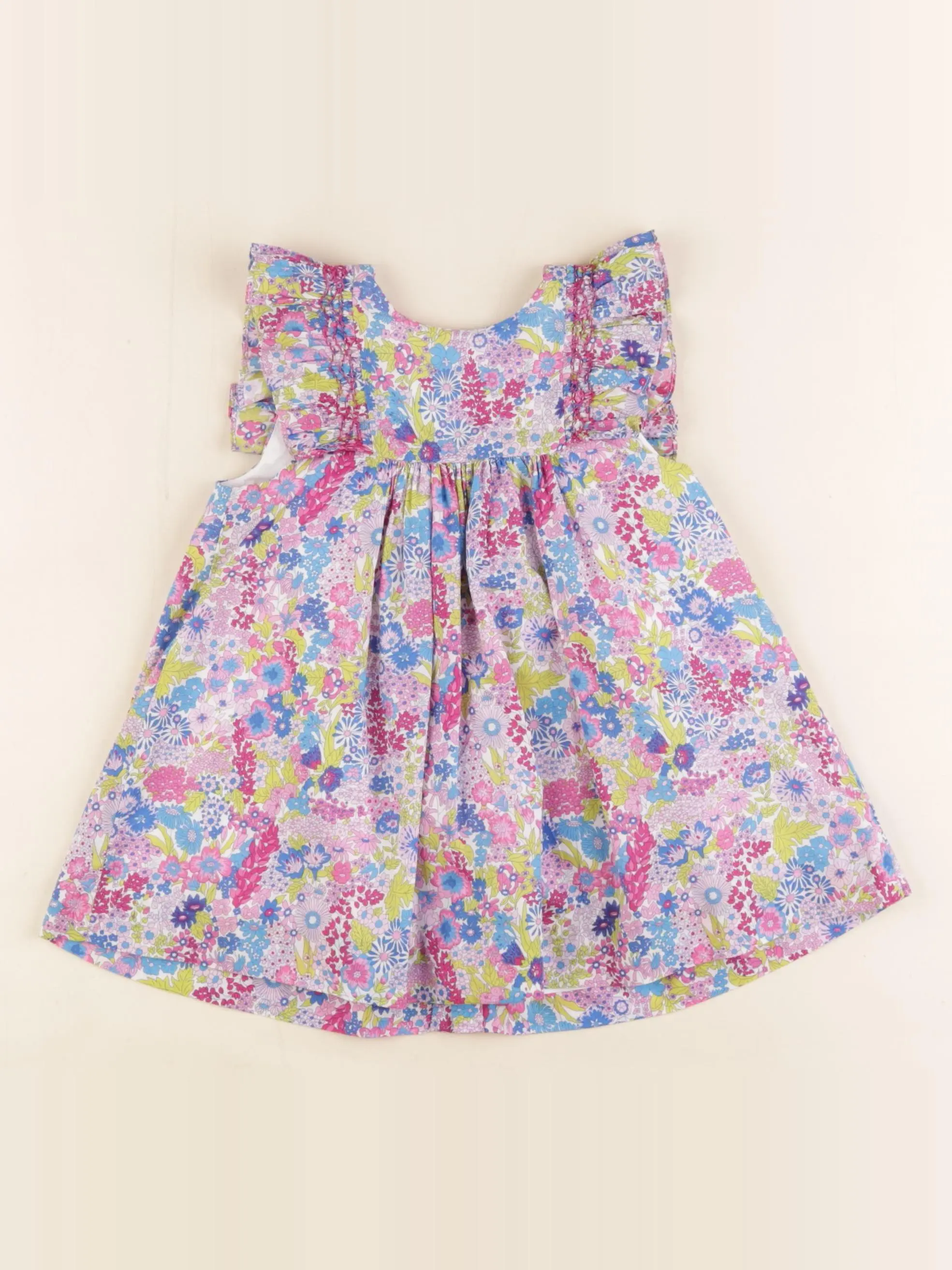 Robe liberty bleu, violet