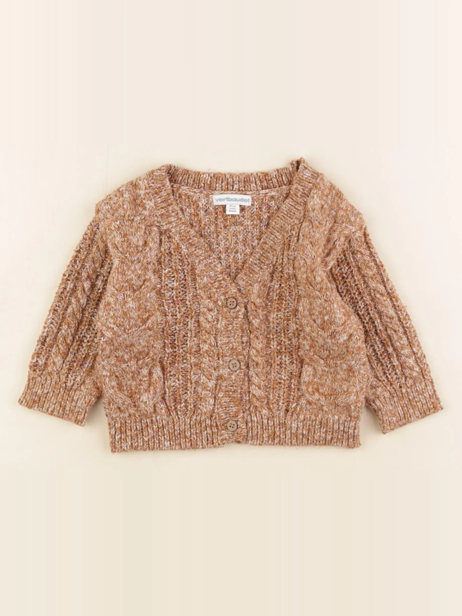 Gilet marron