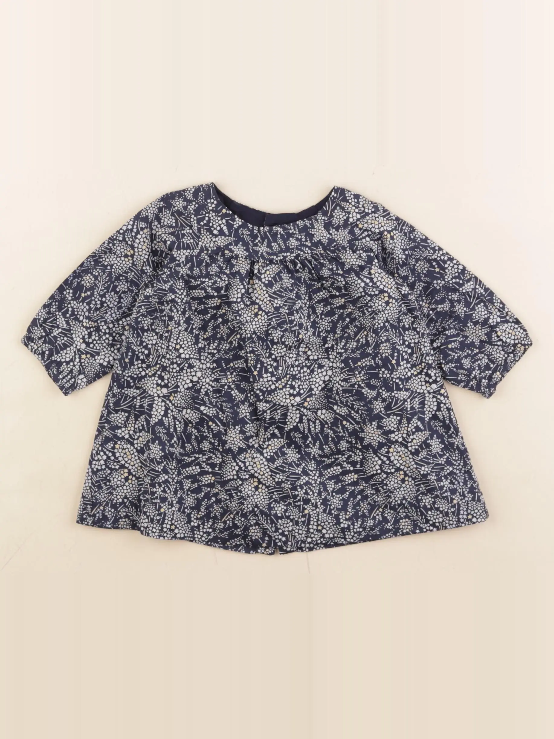Blouse bleu
