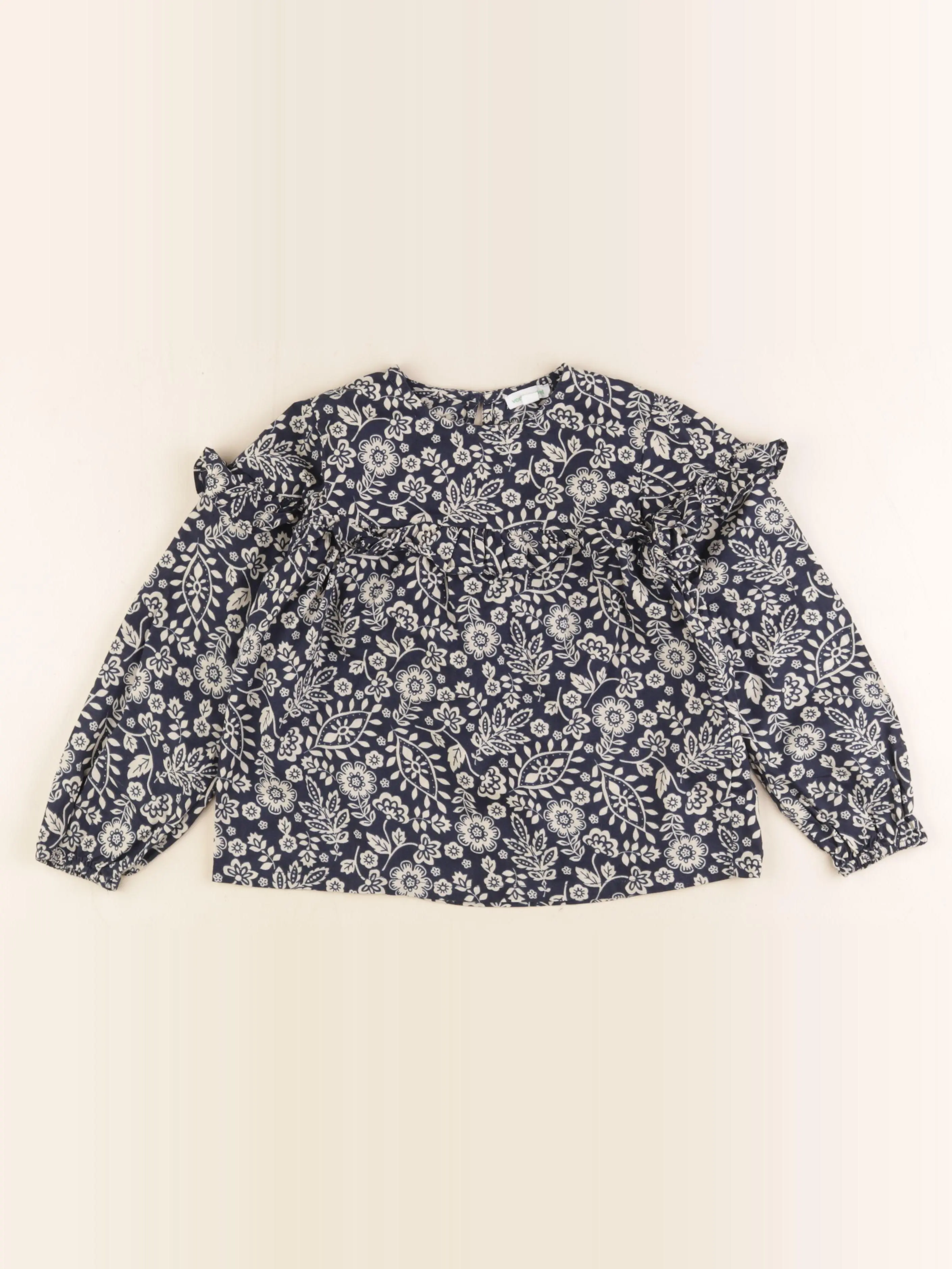 Blouse bleu