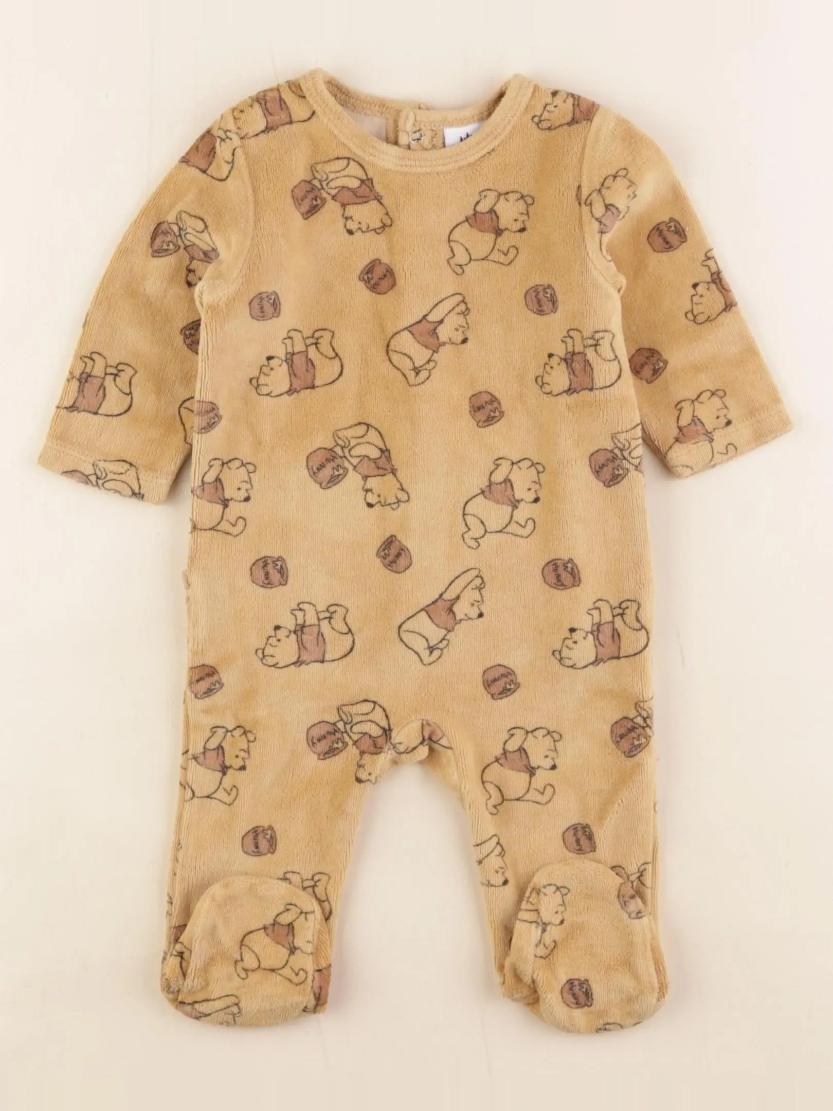 Pyjama velours marron