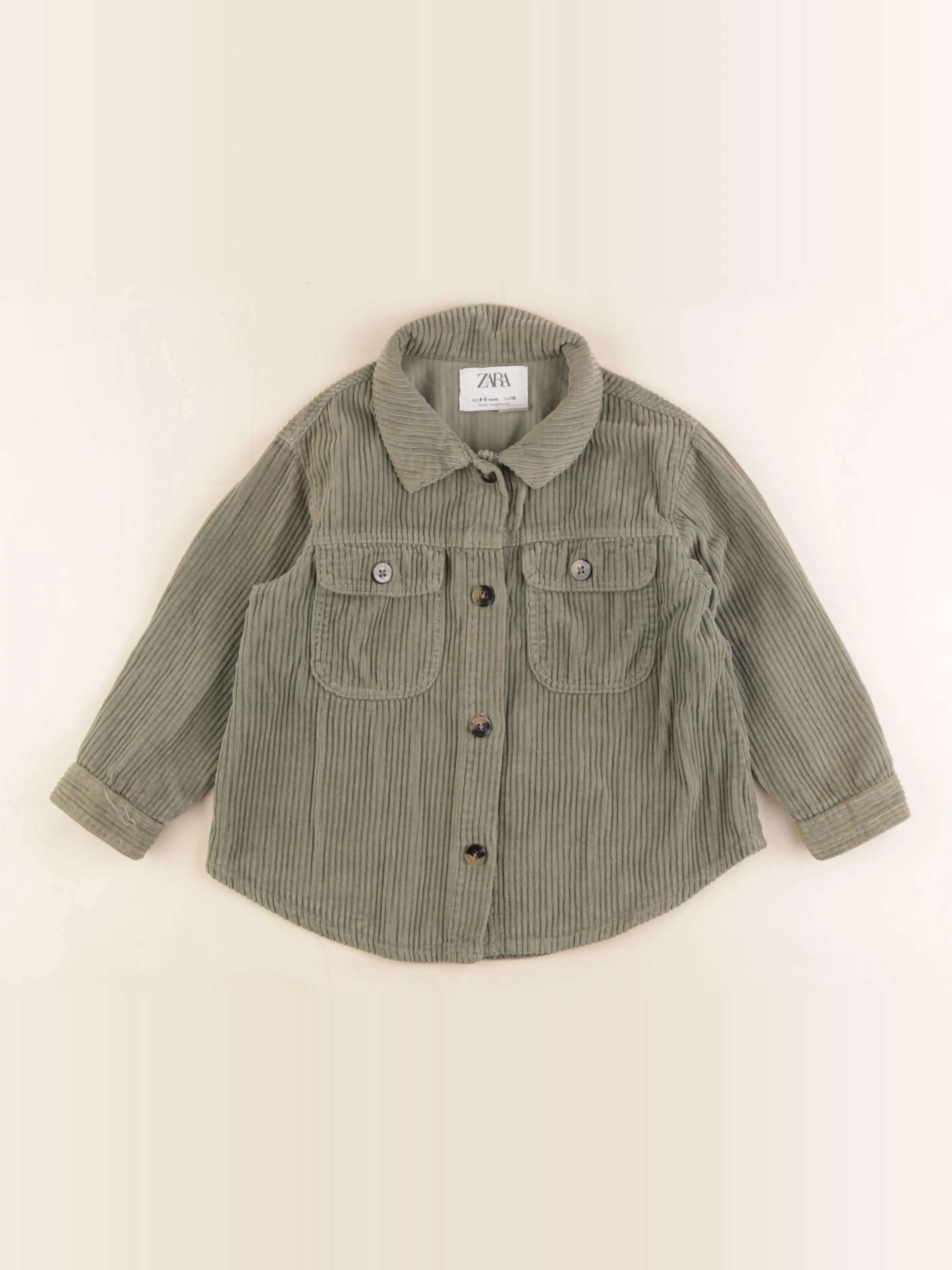 Chemise vert