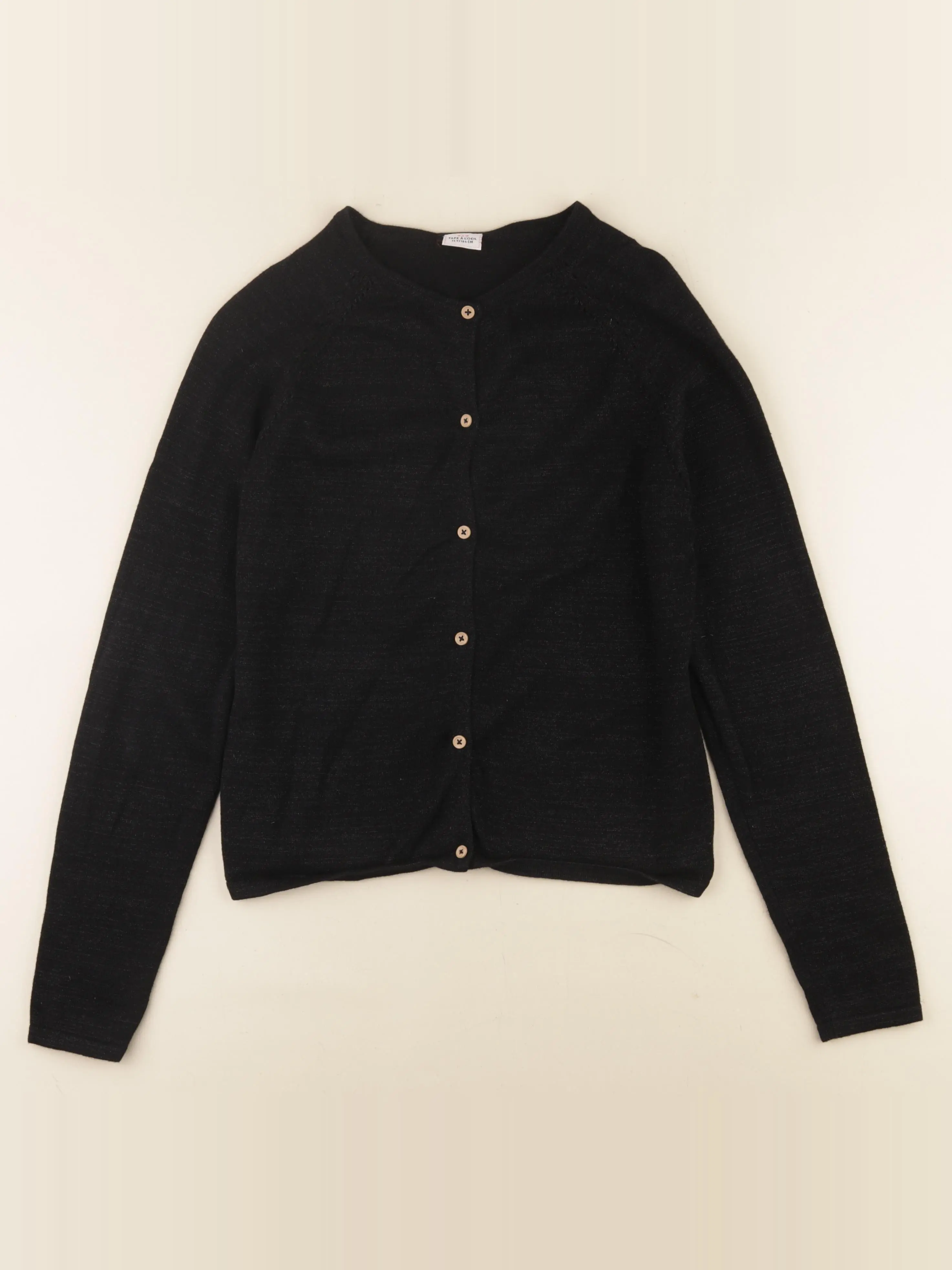 Gilet noir, or