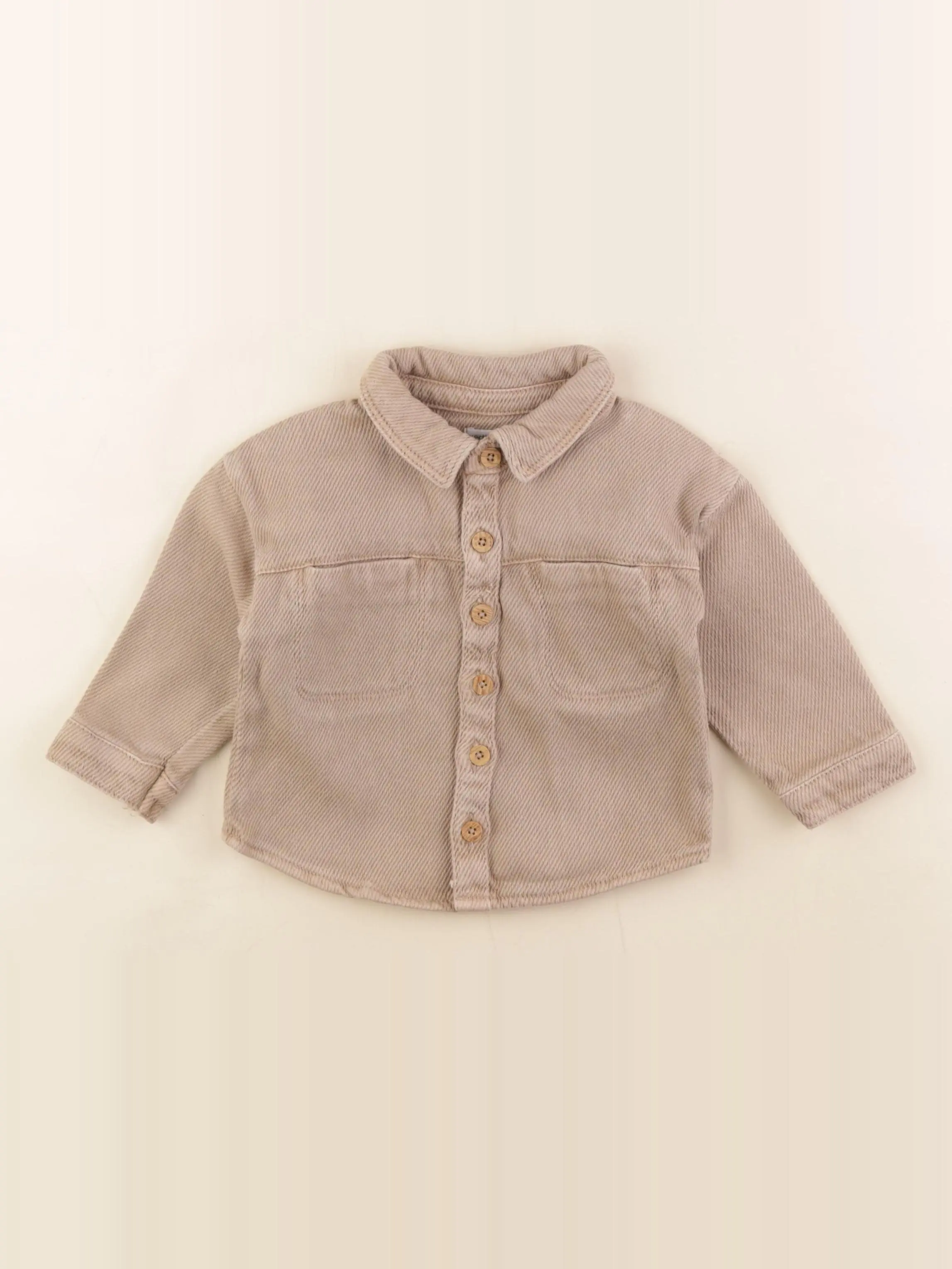 Chemise beige