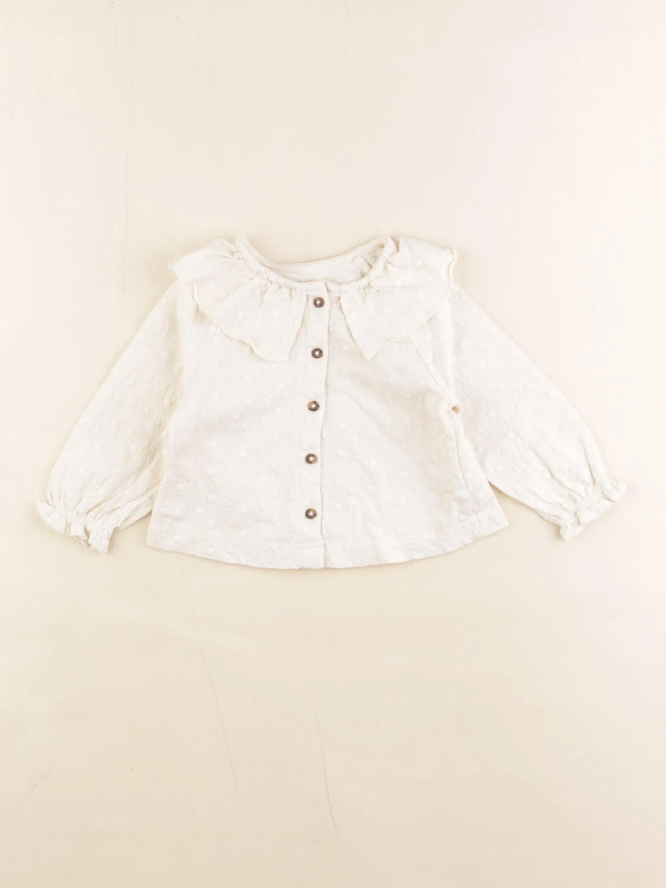 Chemise beige