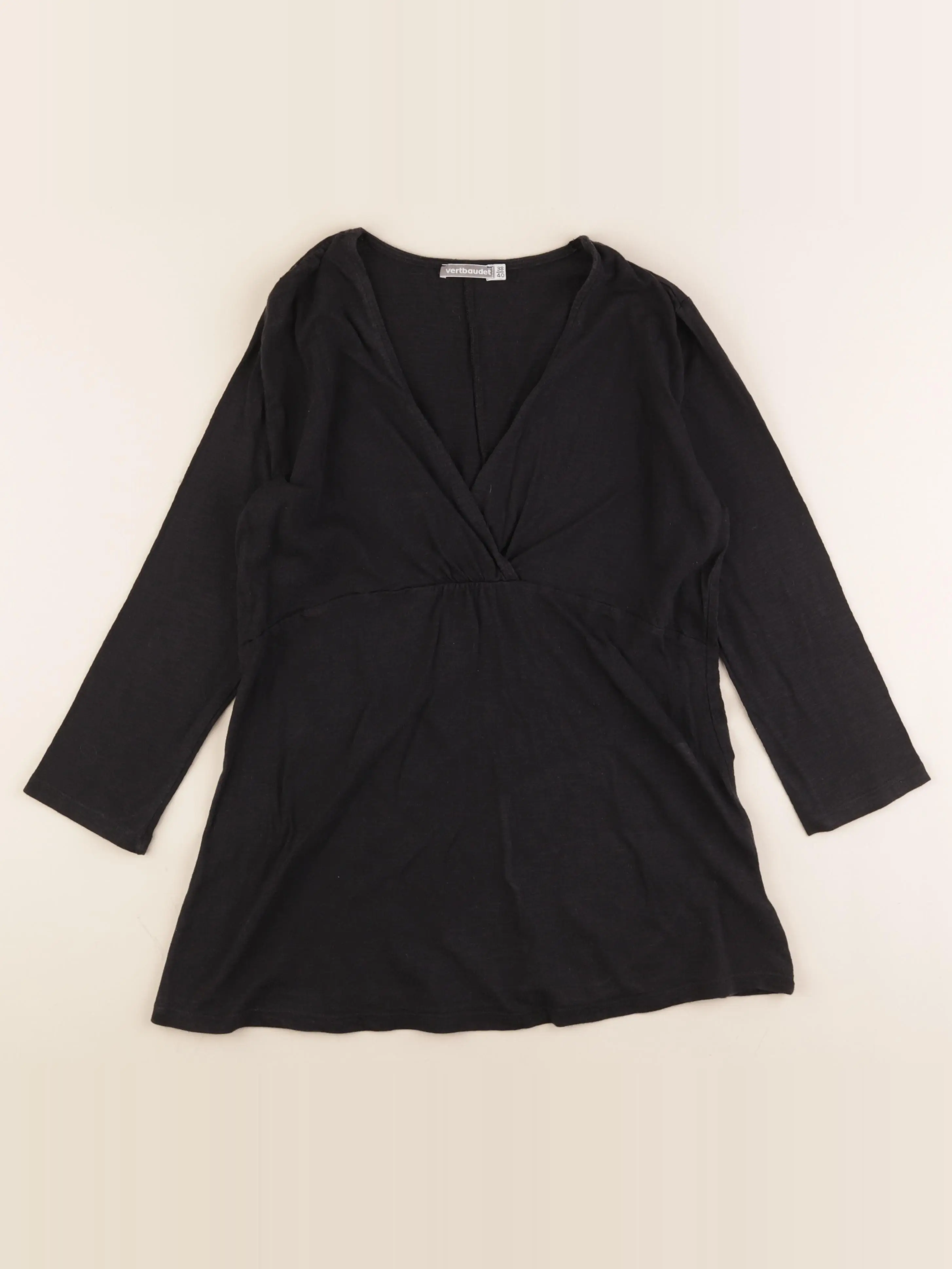 Tee-shirt grossesse noir