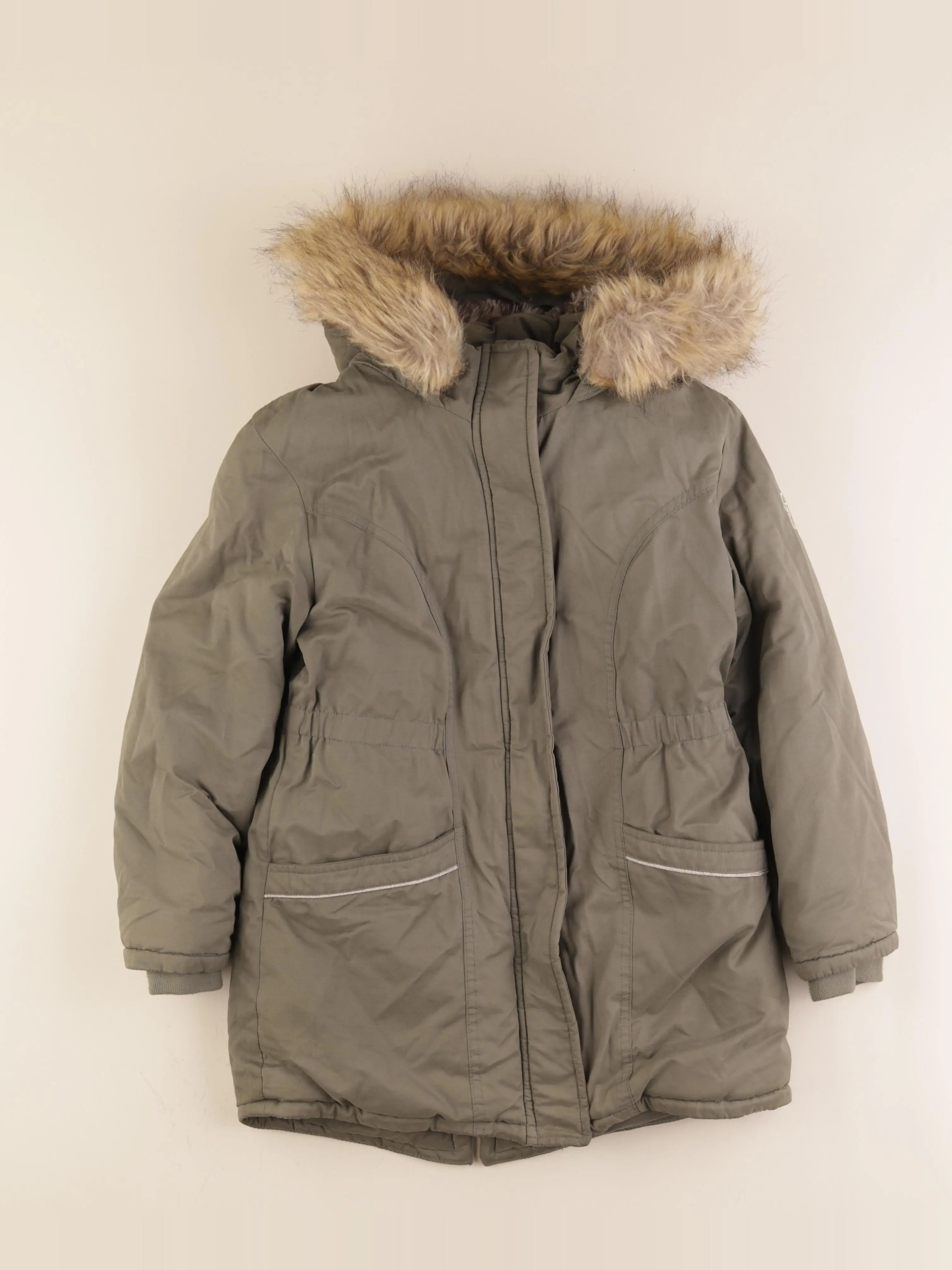 Parka vert, or