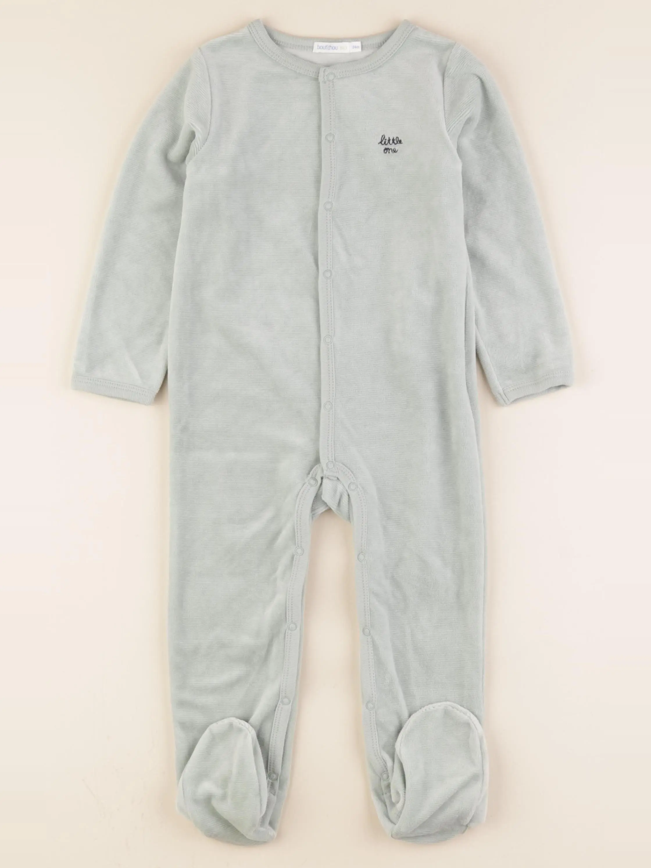 Pyjama velours vert