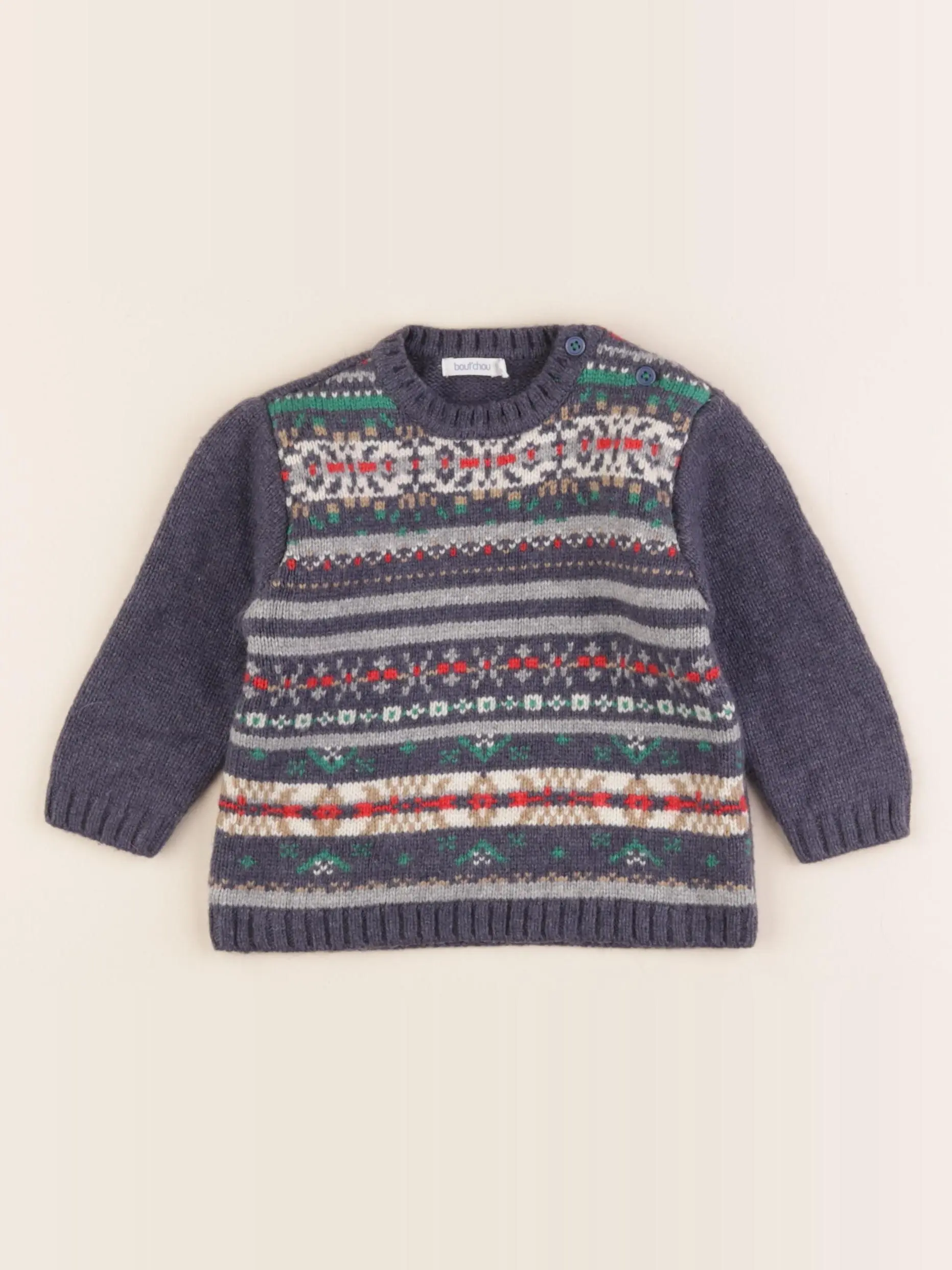Pull bleu