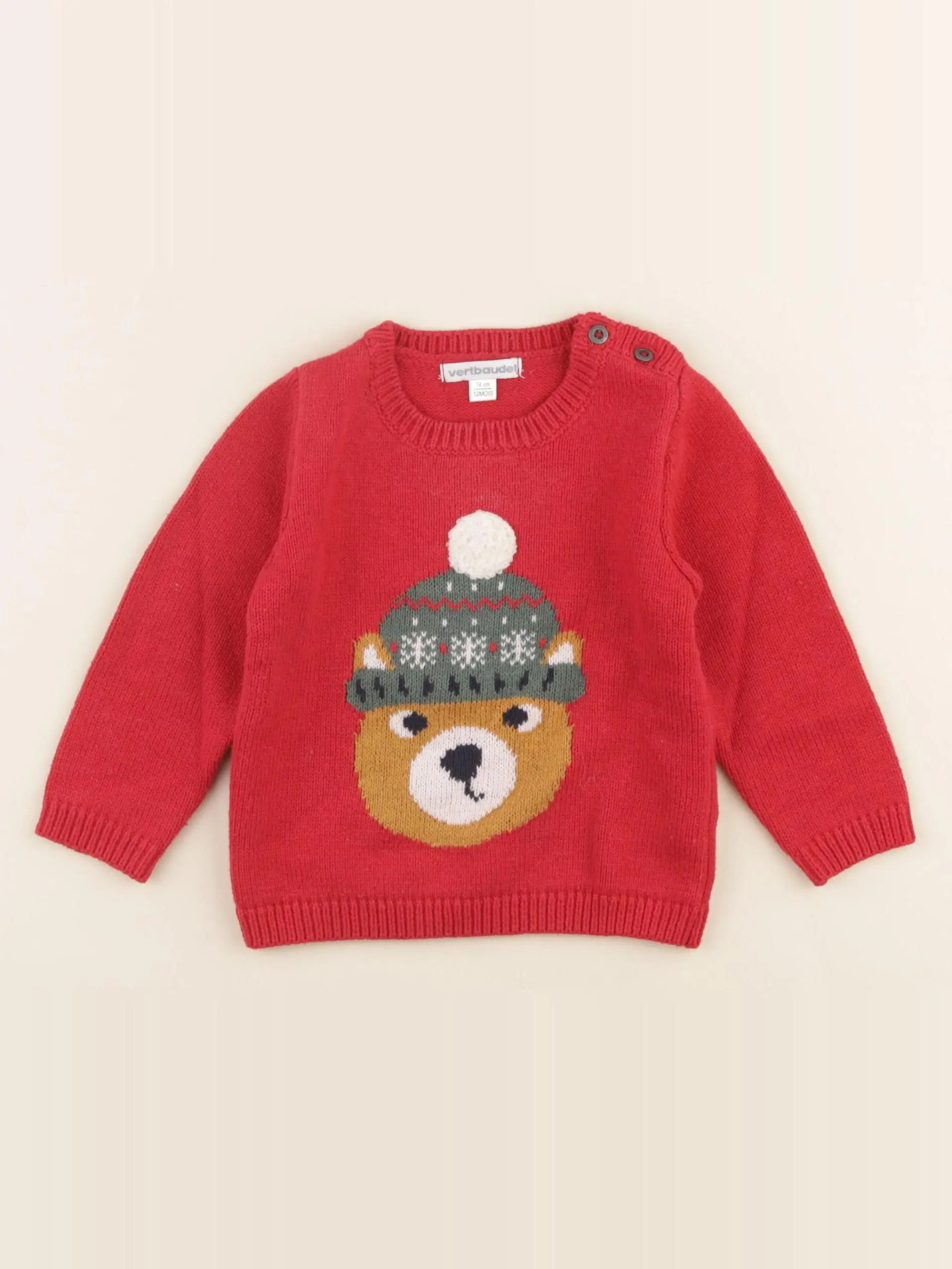 Pull rouge