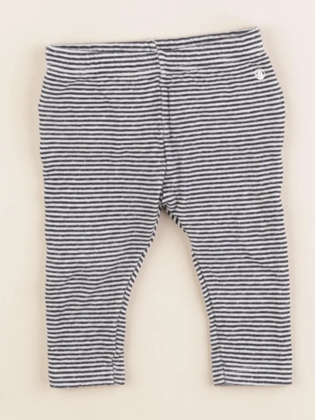 Legging volants au dos bleu