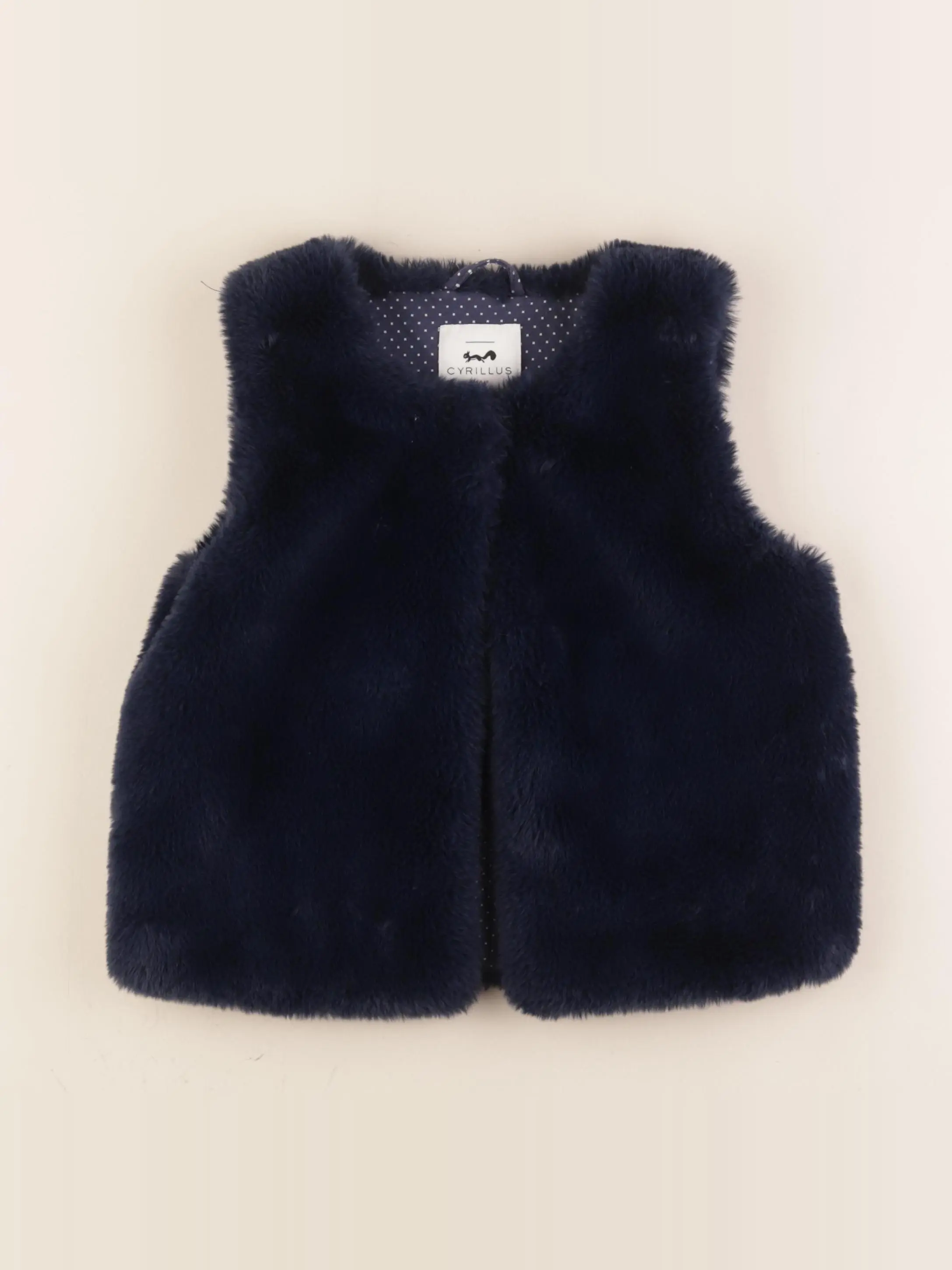 Gilet bleu
