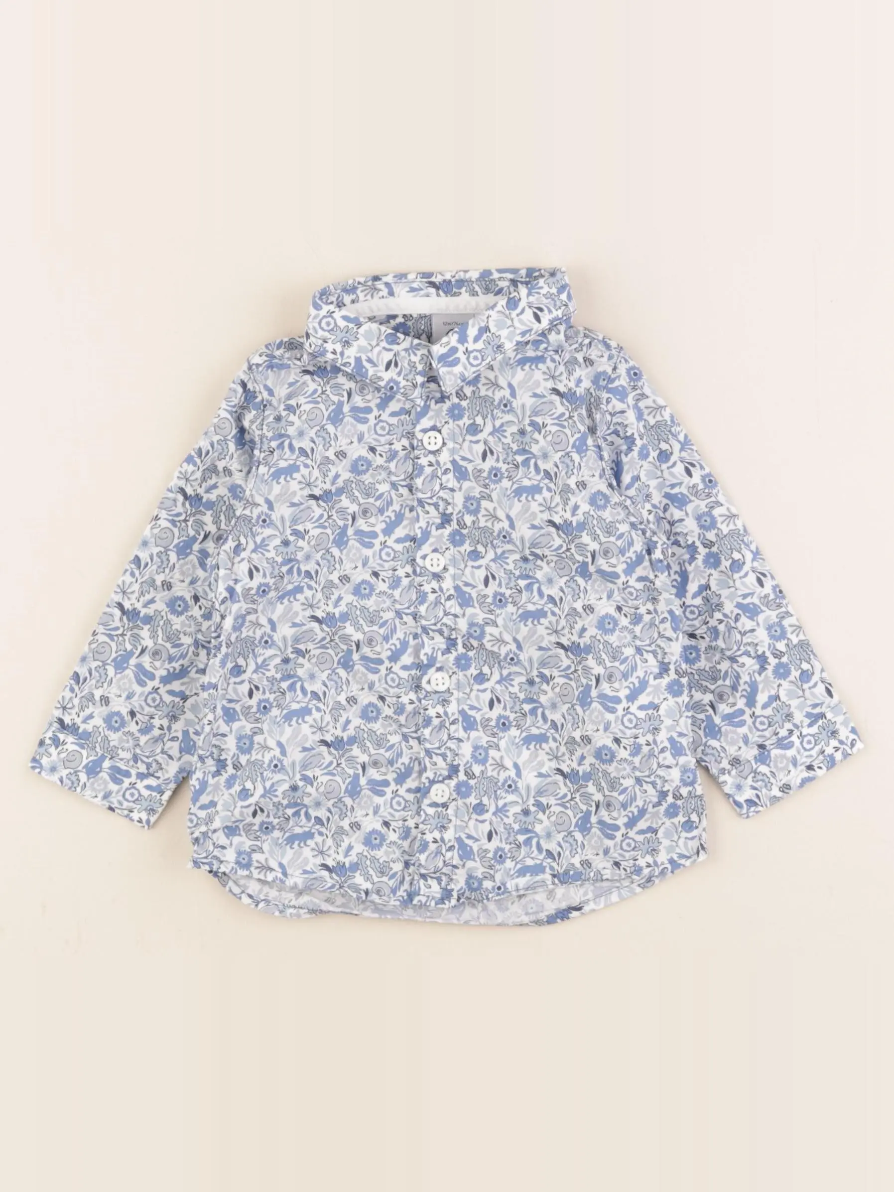 Chemise bleu