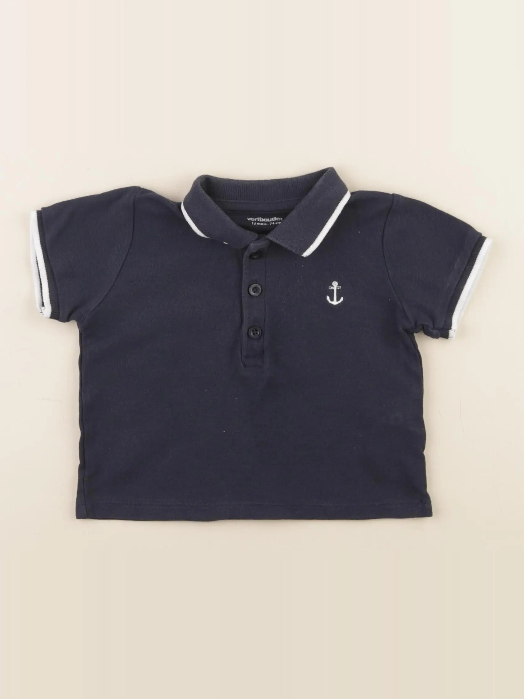 Polo bleu