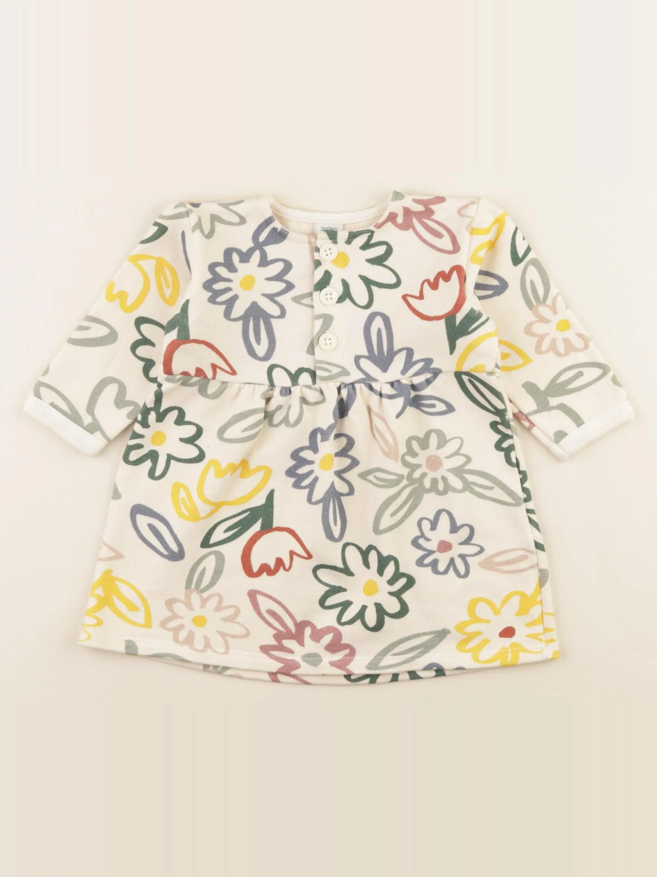 Robe multicolore