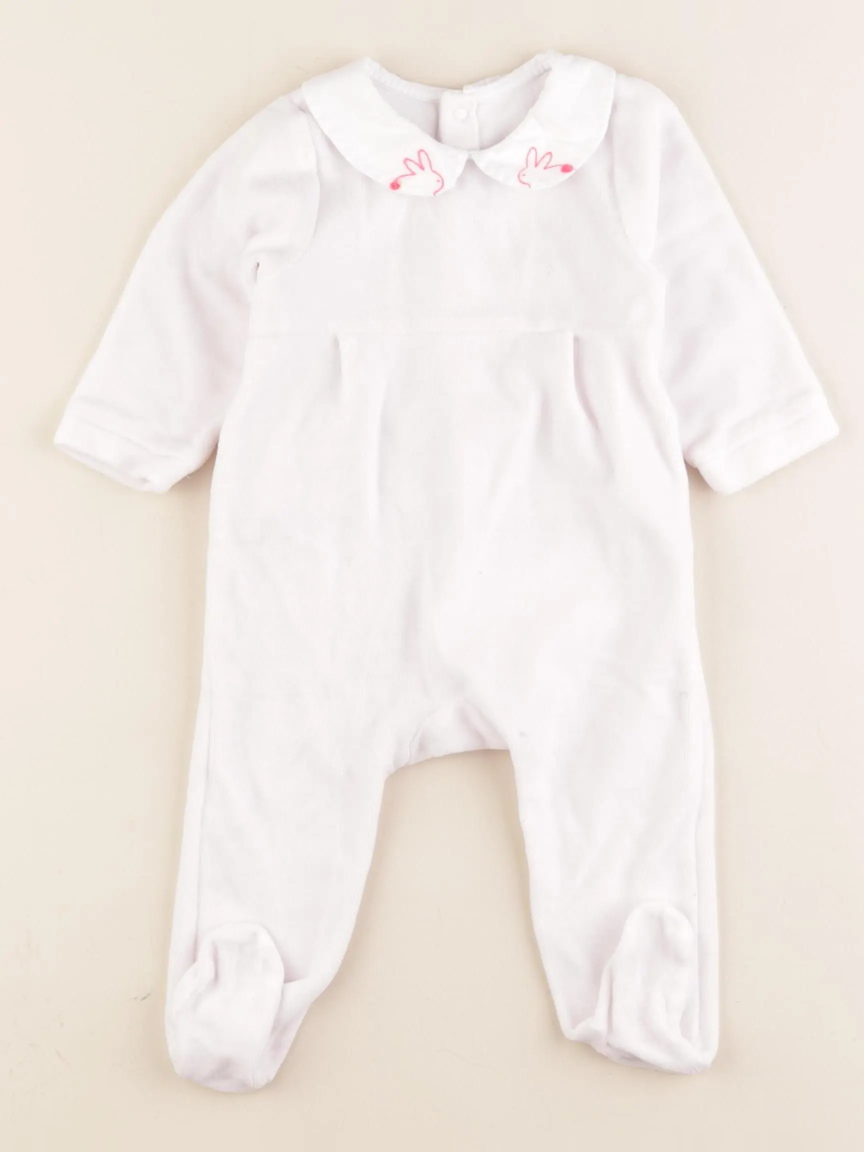 Pyjama velours rose
