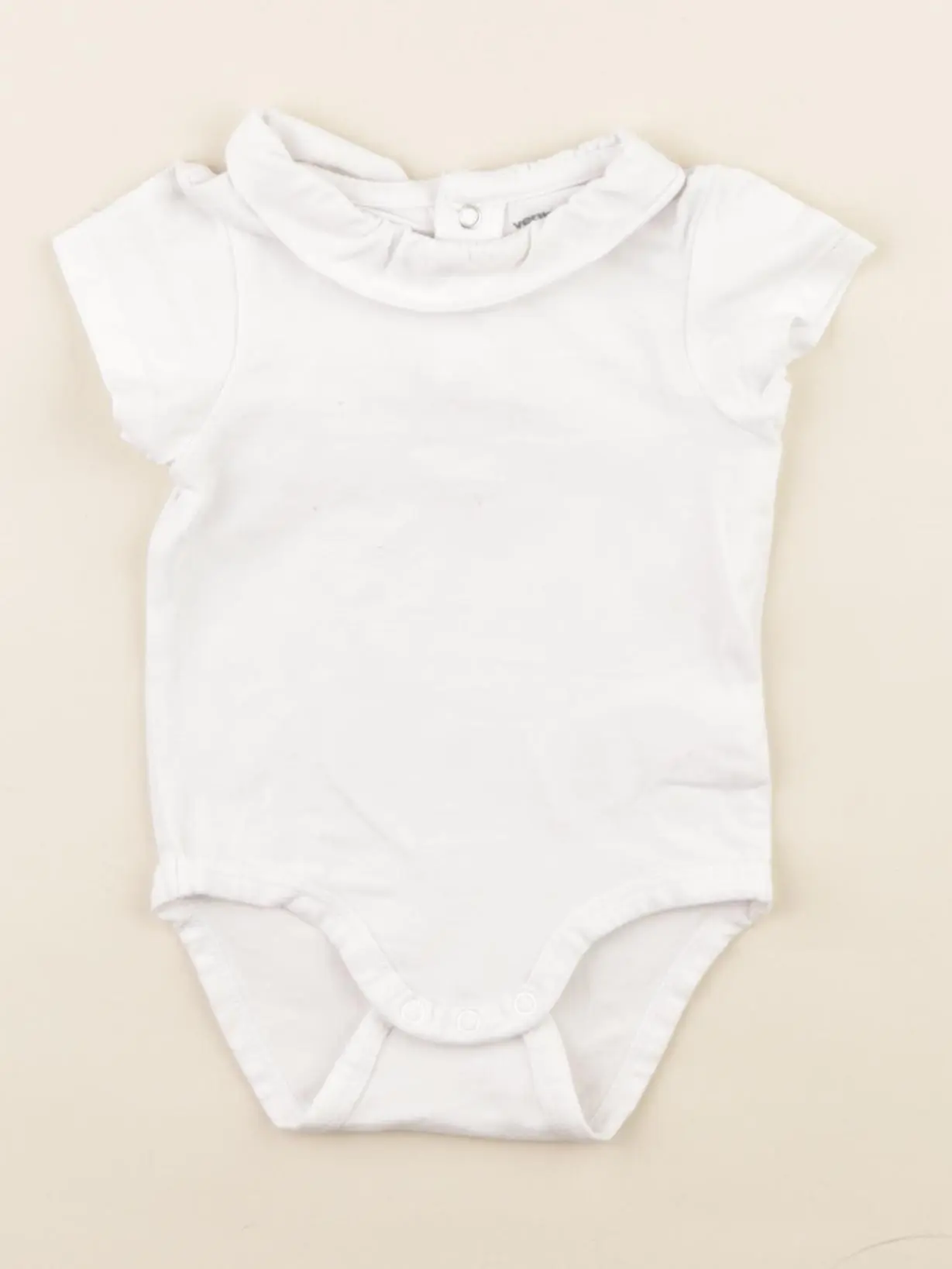 Body à col blanc