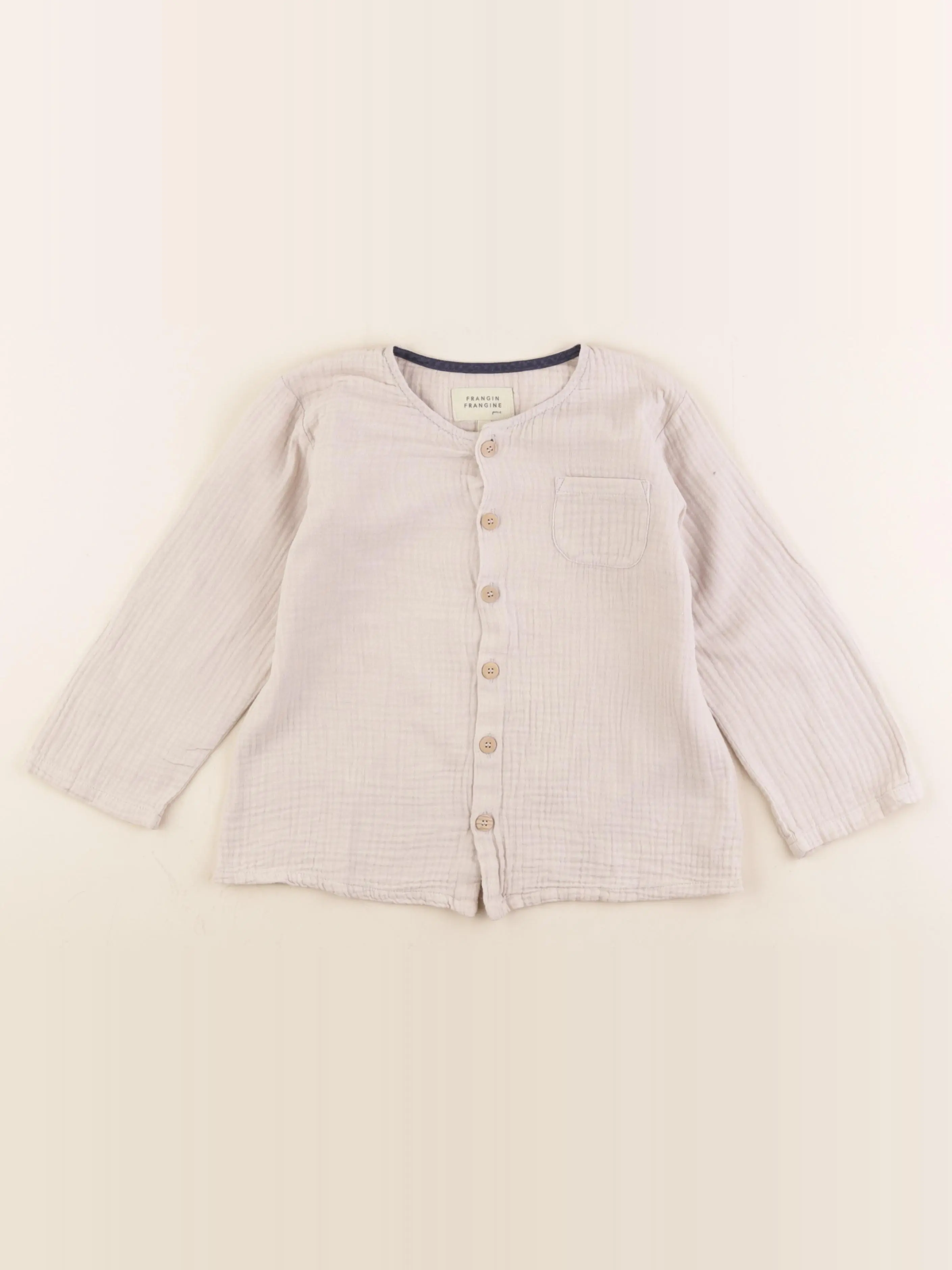 Chemise beige