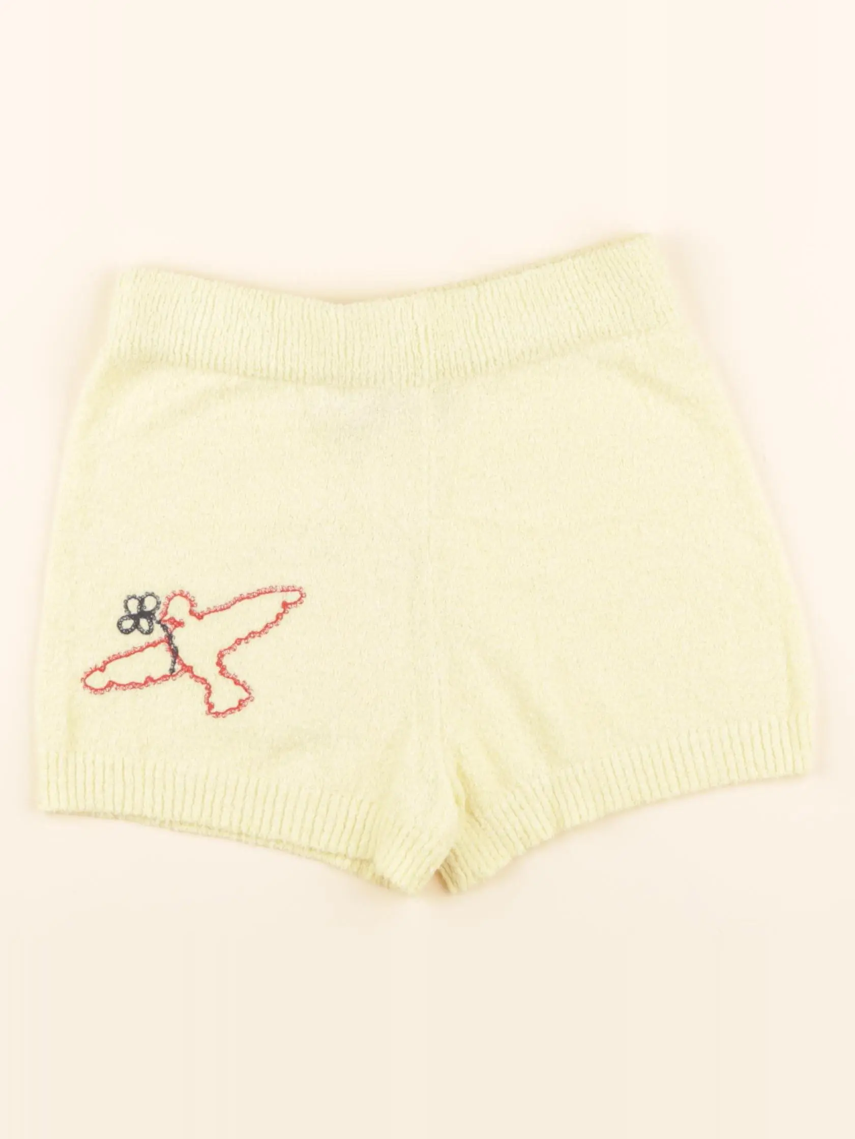 Short jaune