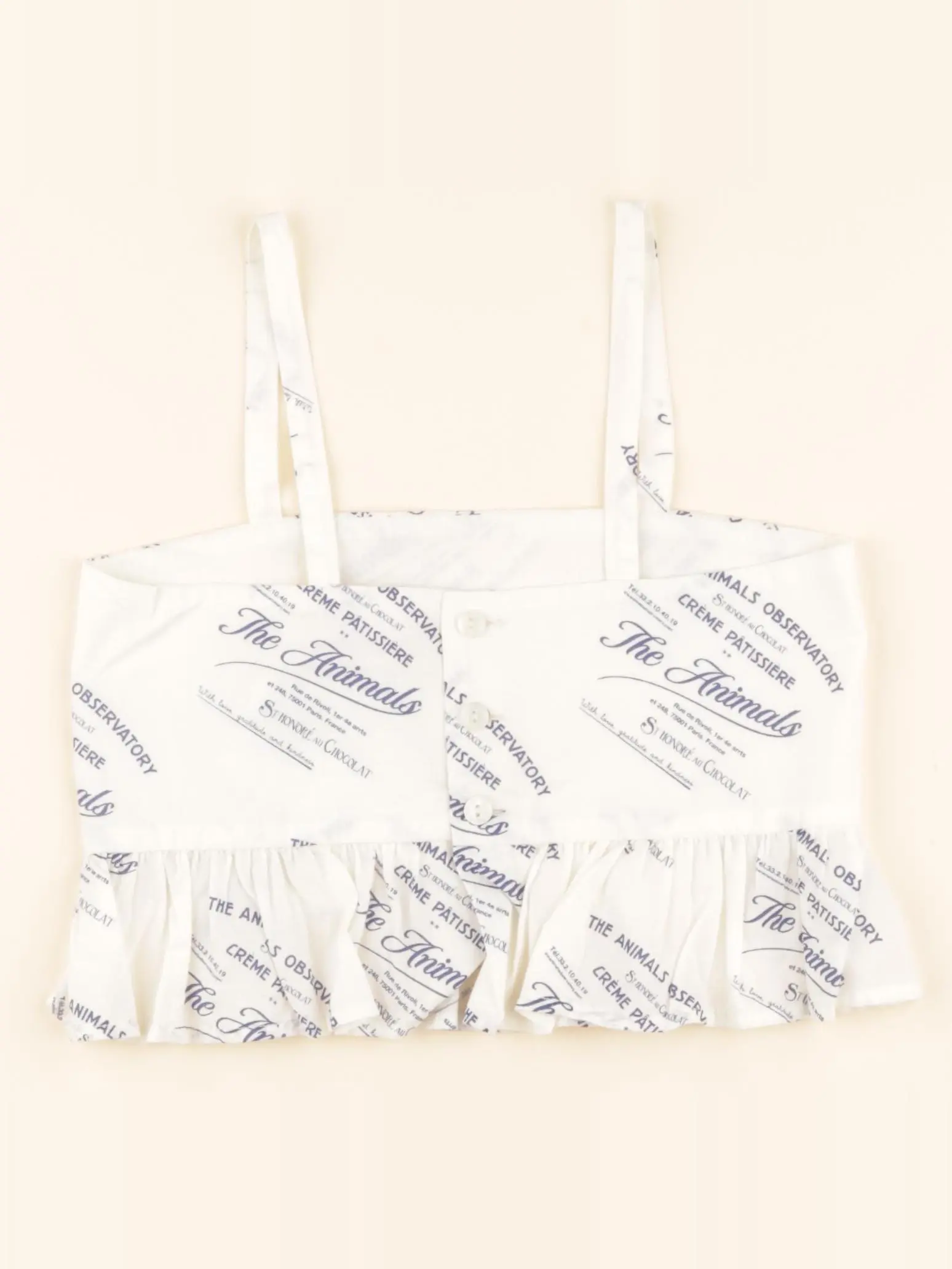 Blouse blanc, bleu - Image 2