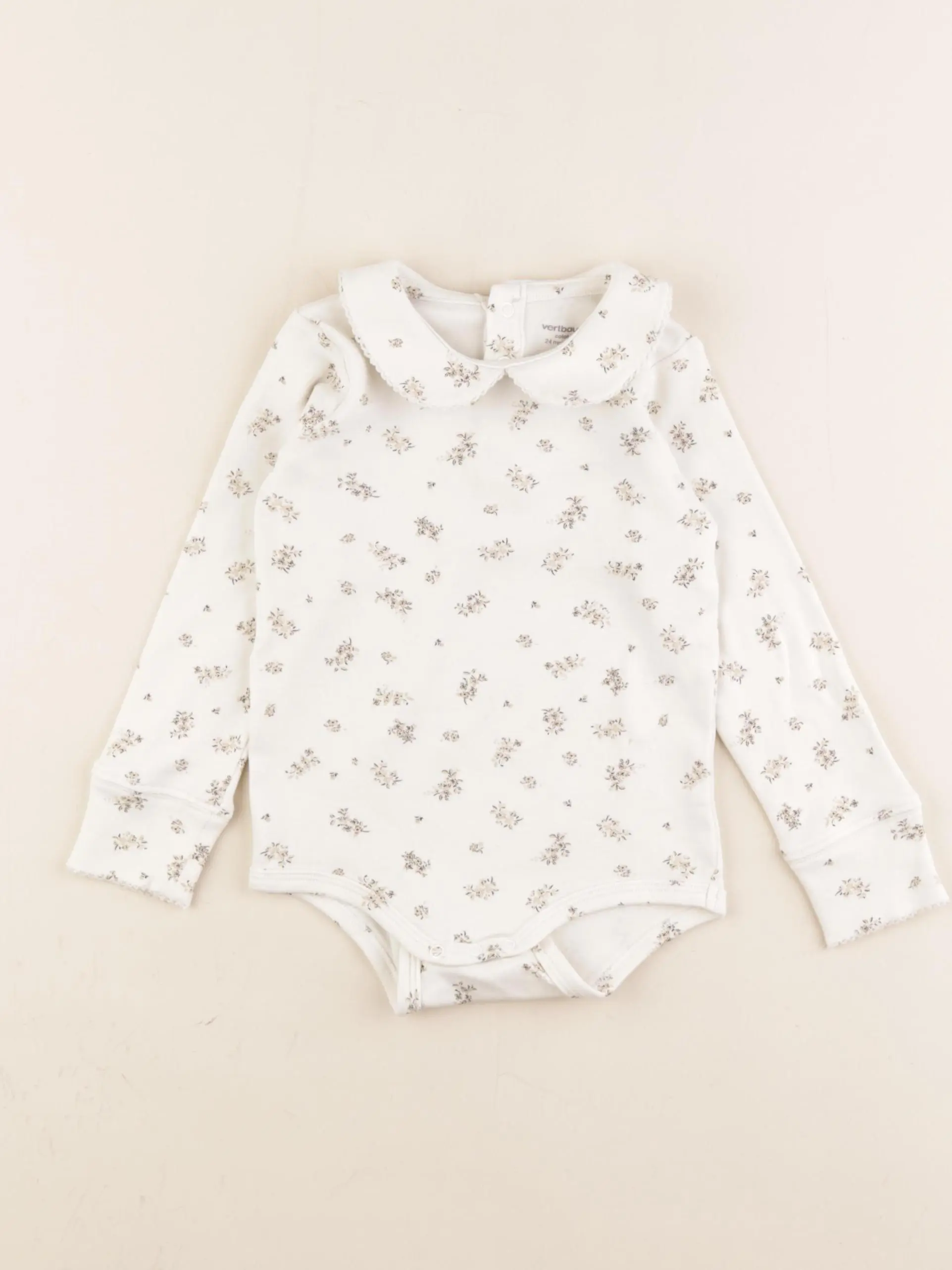 Body à col beige
