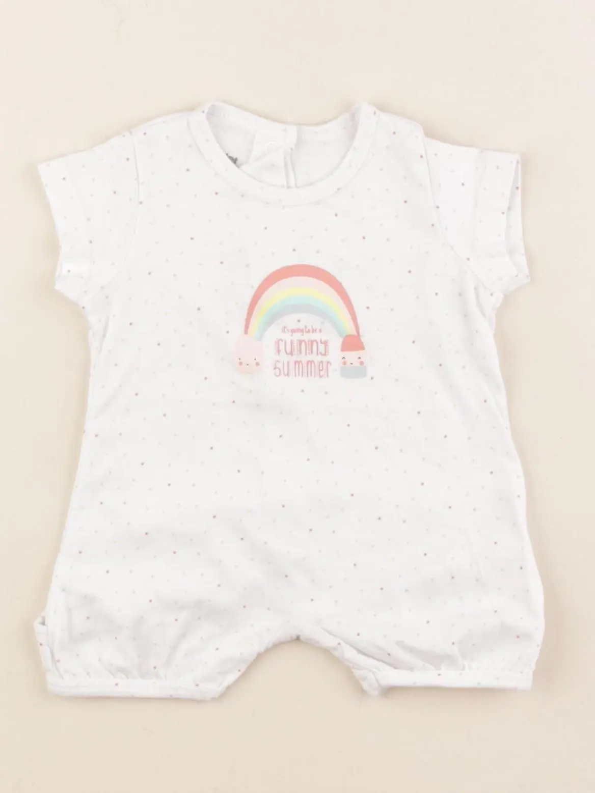 Pyjama coton blanc